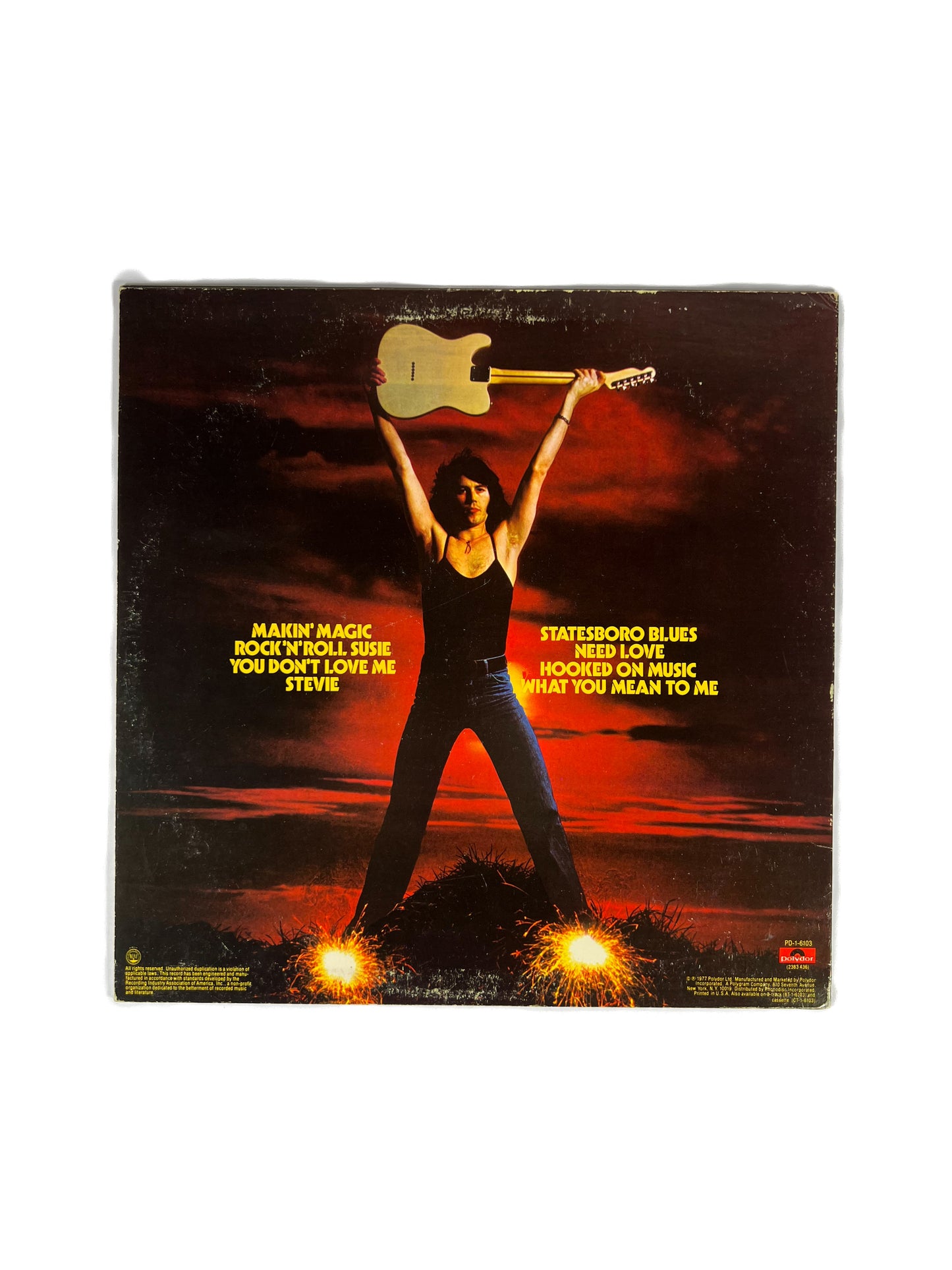 Vintage 12" Vinyl Record - Pat Travers - Makin' Magic - Polydor Records - 1977