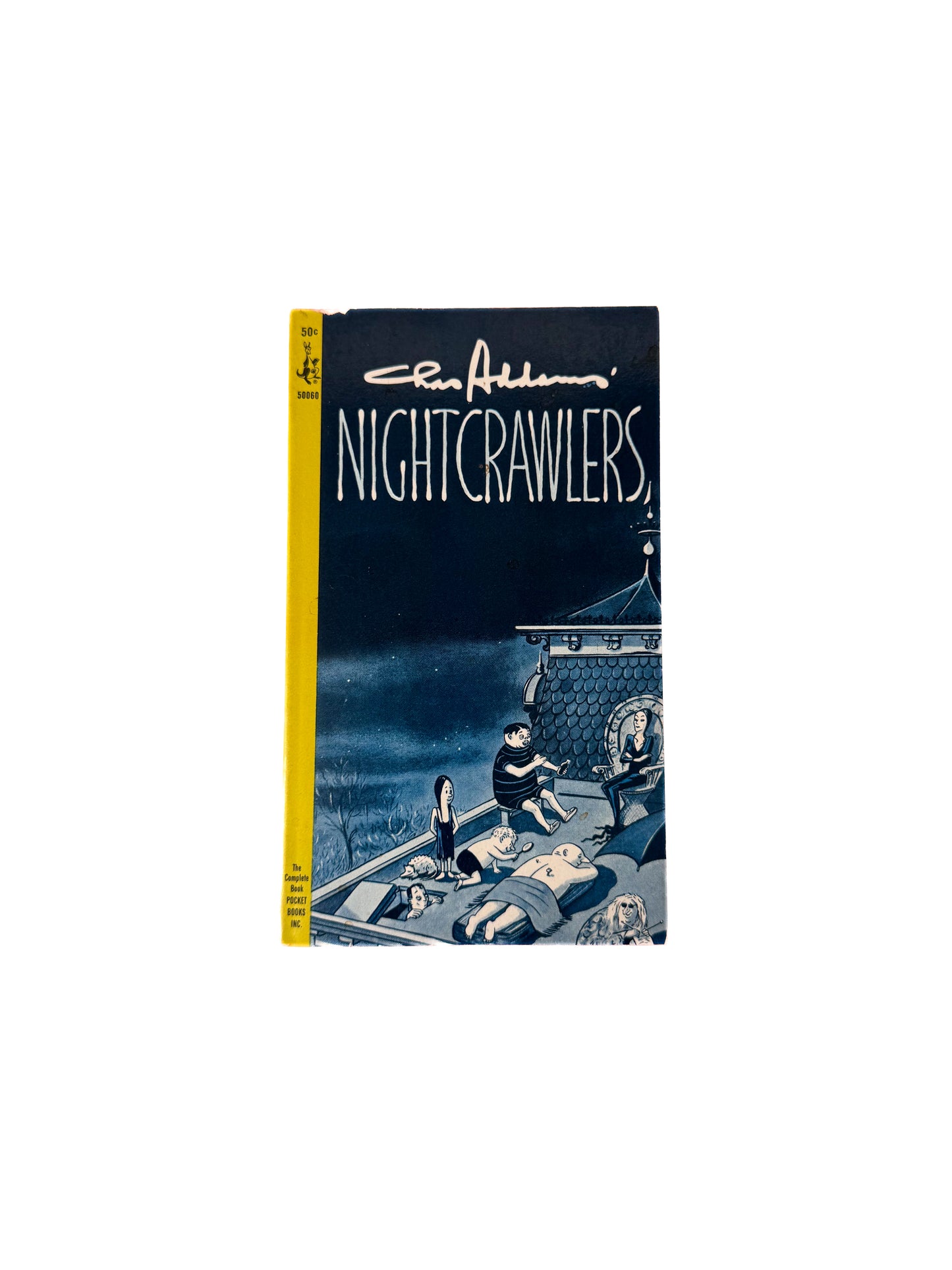 Vintage Paperback - Nightcrawlers - Chas Addams - 1964 Pocket Cardinal Edition