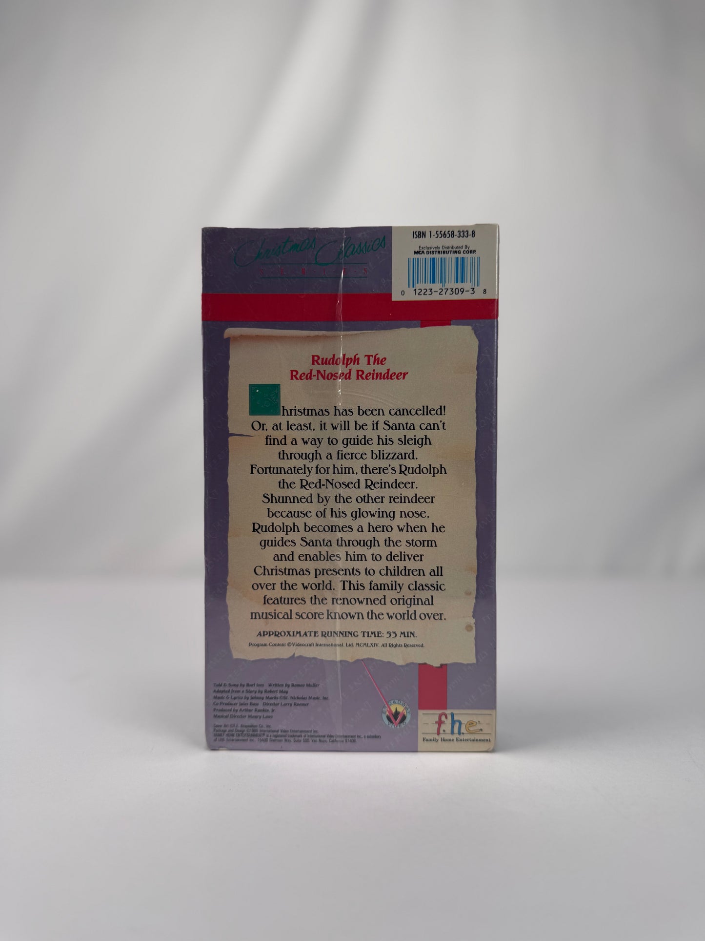 VHS - Christmas Classics Series - Rudolph The Red-Nosed Reindeer - 1974