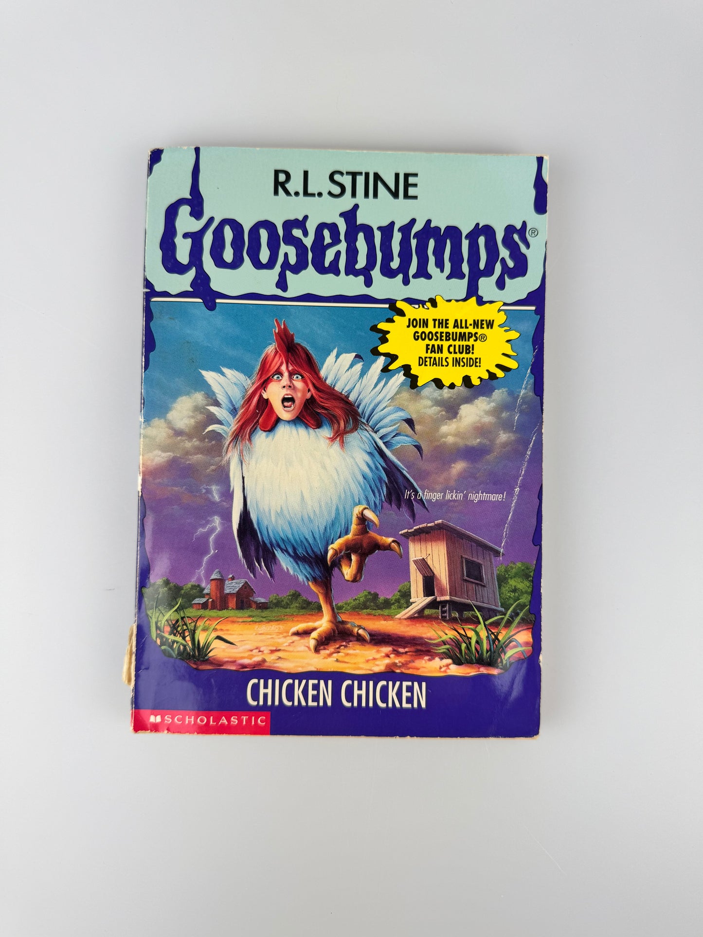 Vintage Horror Paperback - Original 1990s Goosebumps Book - R.L. Stine