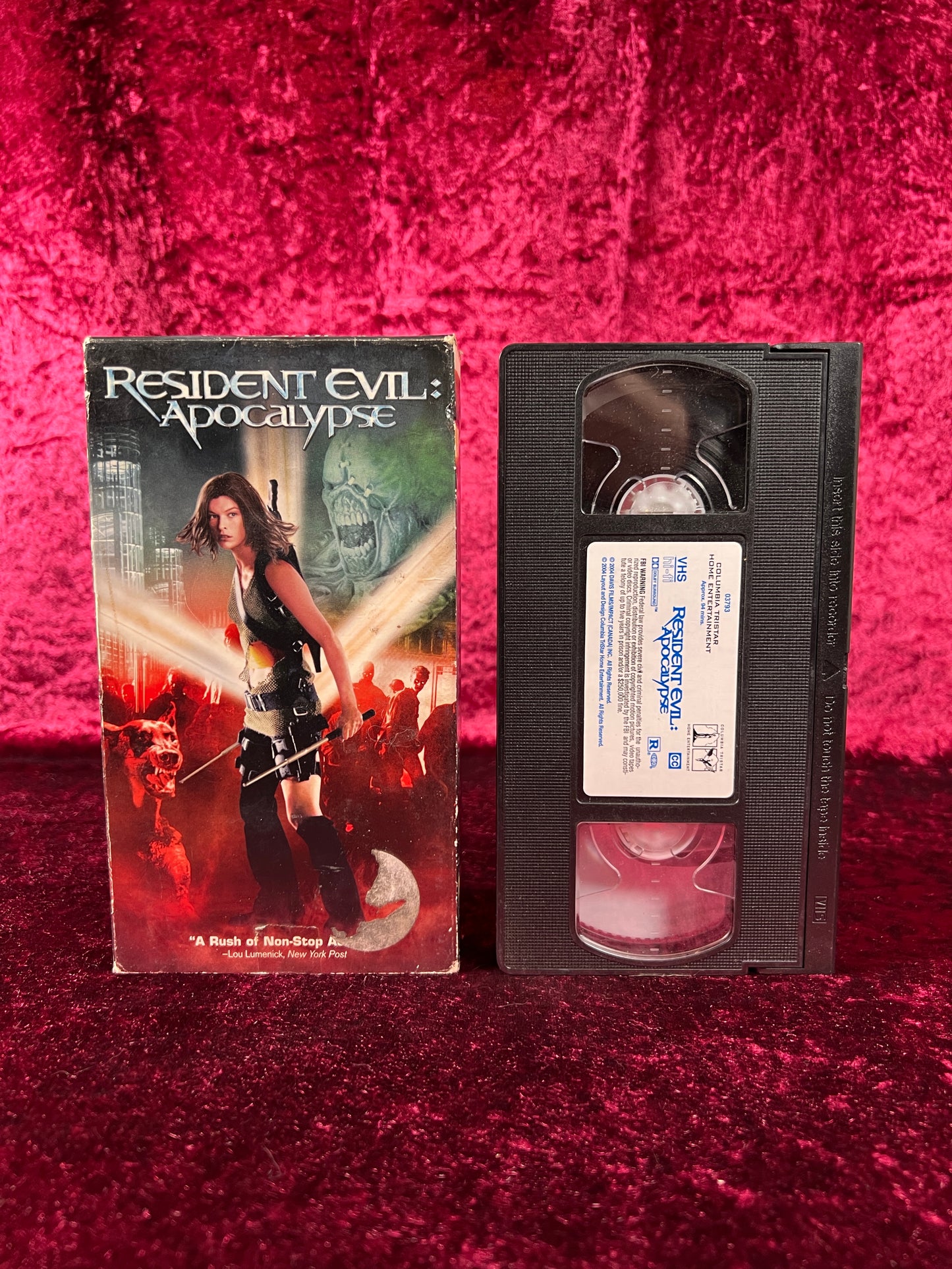 VHS - Resident Evil: Apocalypse - 2004