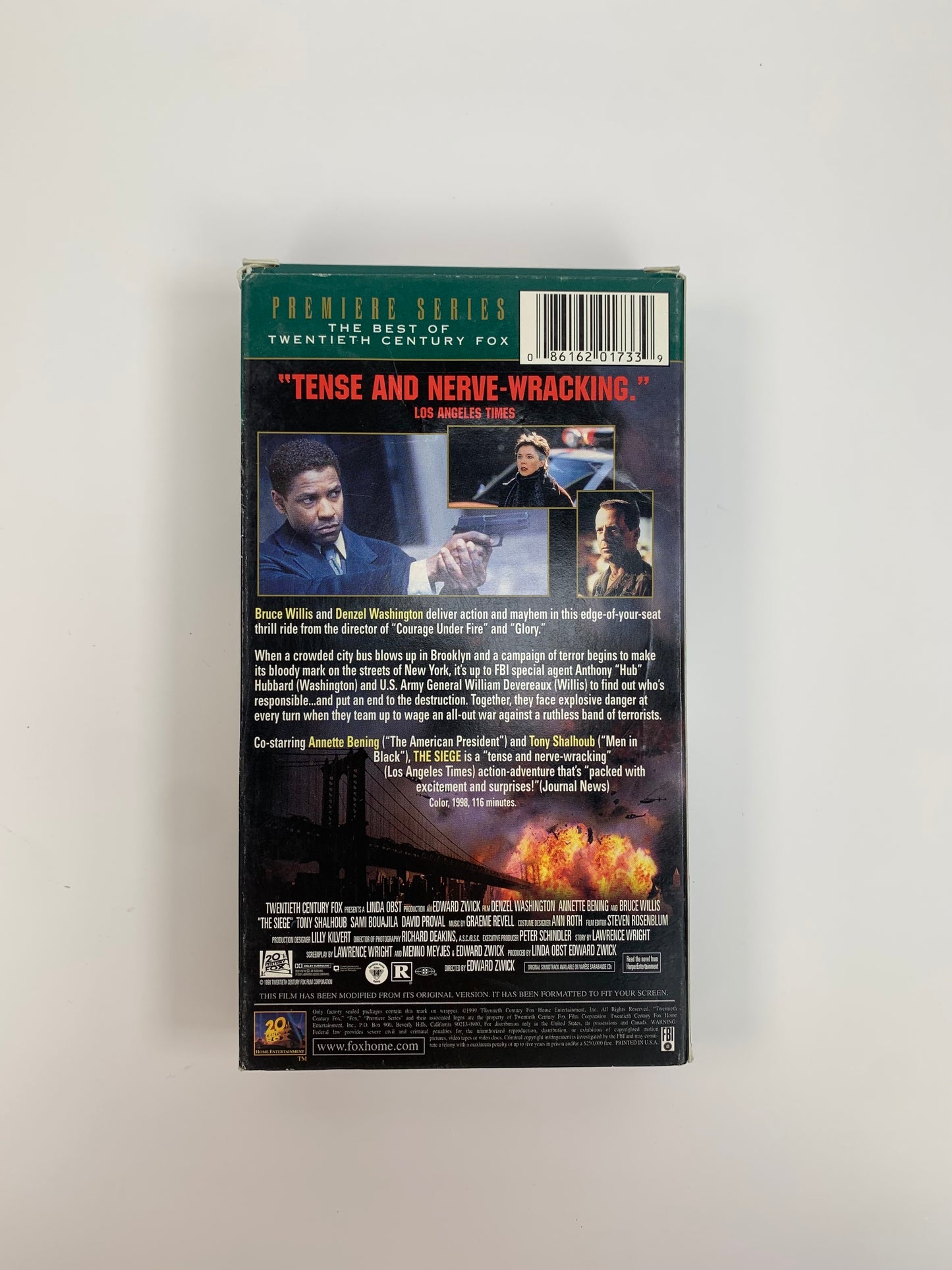 VHS - The Siege - 1998