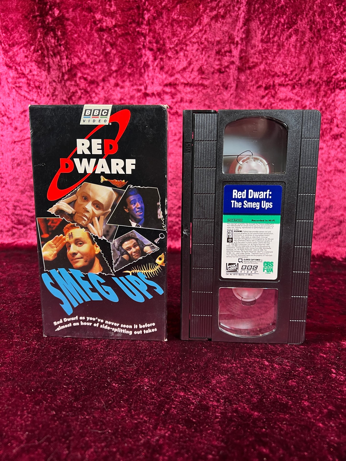 VHS - Red Dwarf: Smeg Ups - 1994