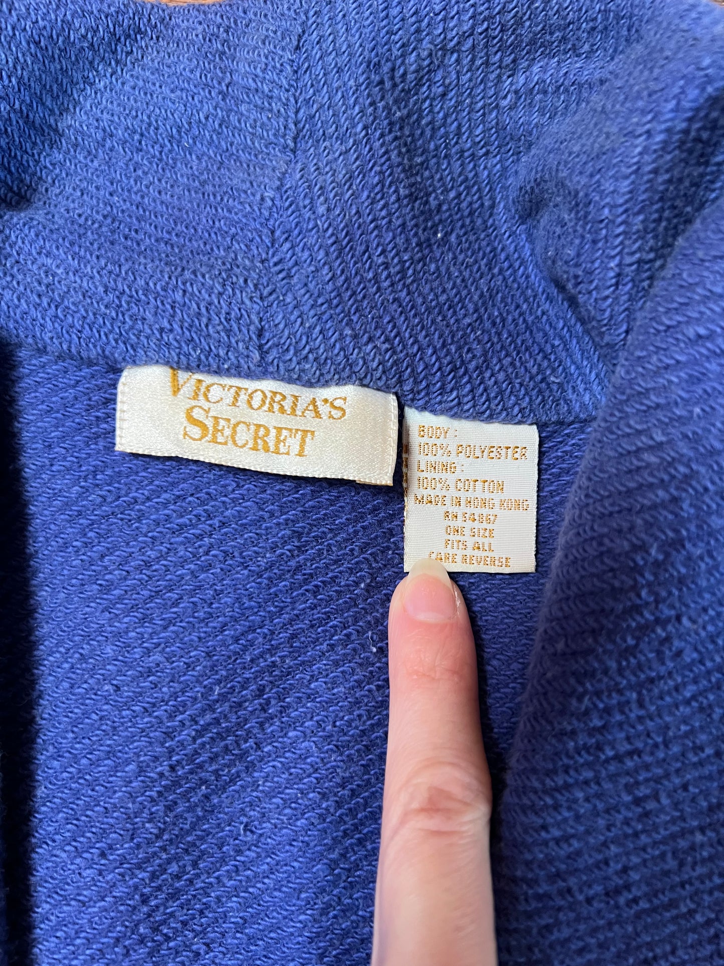 Vintage Clothing - Lightweight Lounge Robe - Bright Spring Florals - Victoria’s Secret