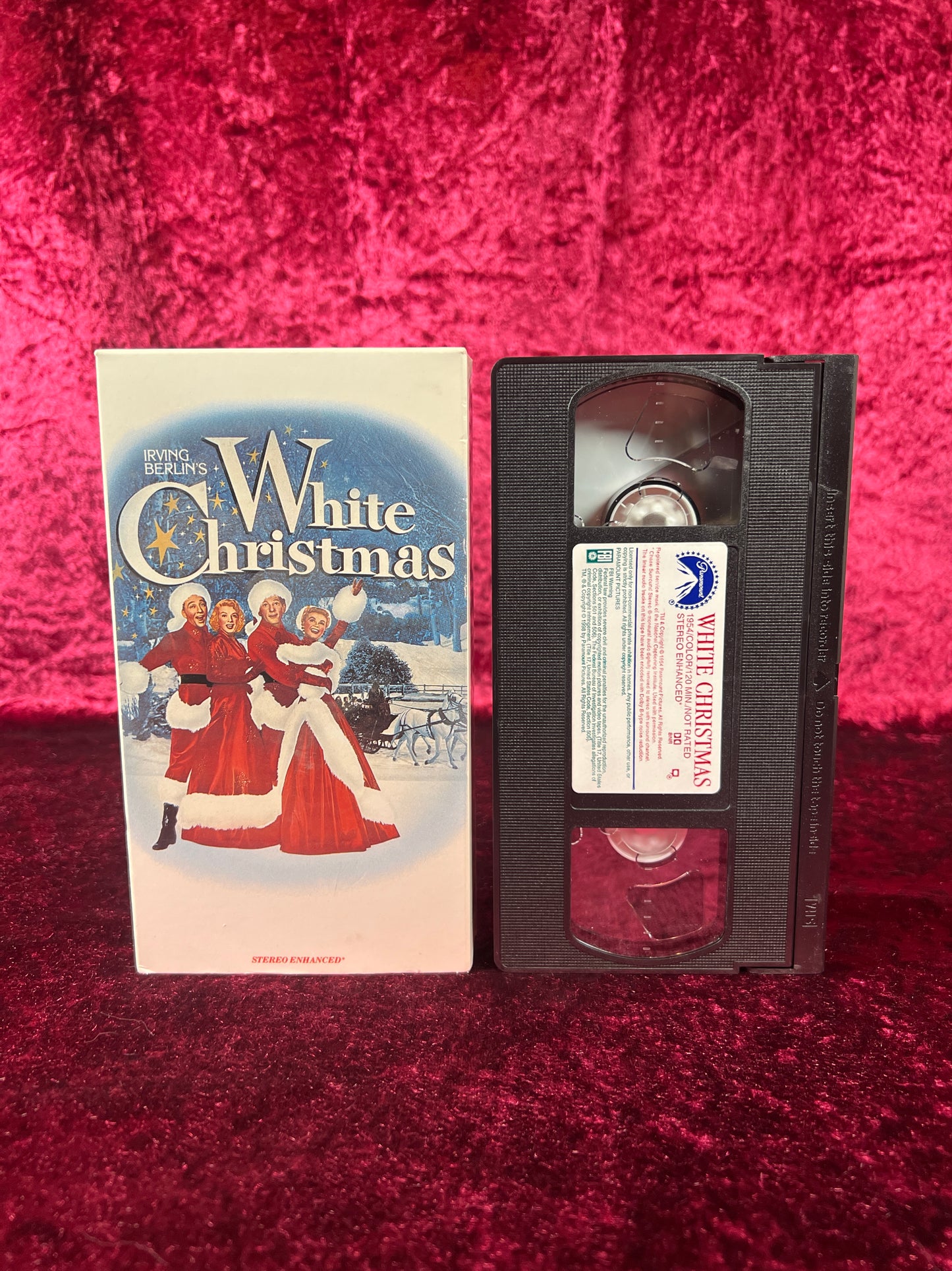 VHS - Irving Berlin's White Christmas - 1954