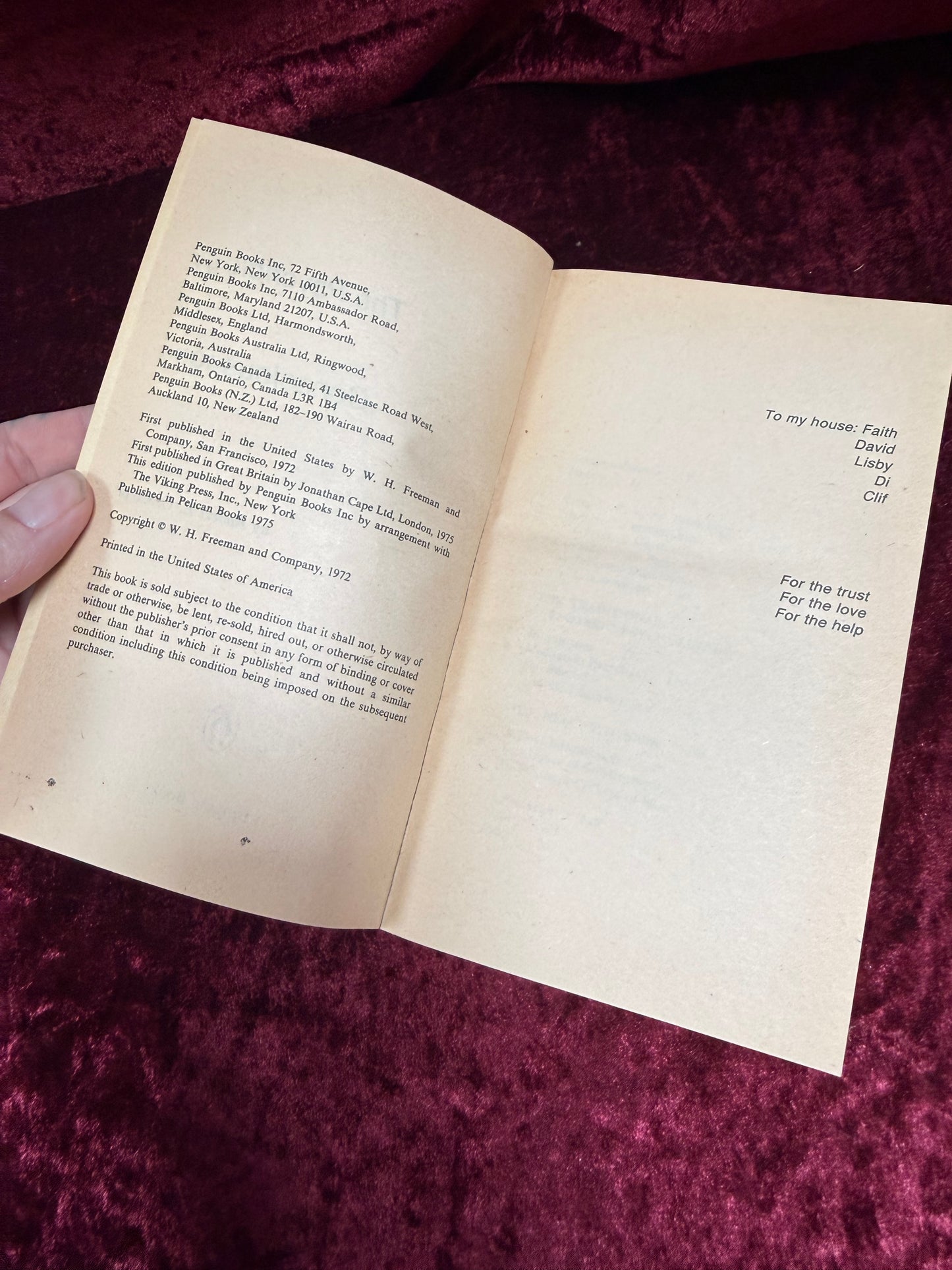 Vintage Paperback Book - The Psychology of Consciousness - Robert E. Ornstein - 1975