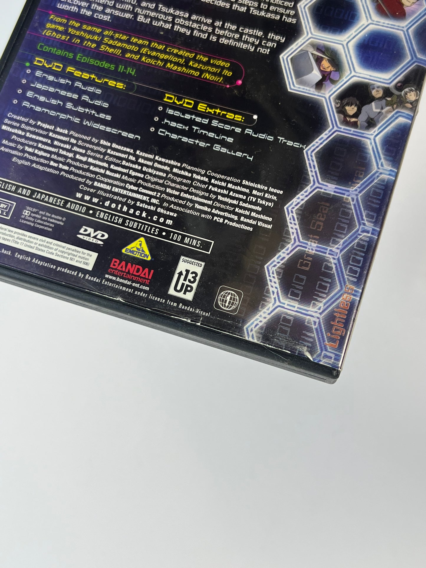 DVD - .hack// SIGN - Volume 3: Gestalt - English / Japanese - Bandai Entertainment - 2003 (Copy)