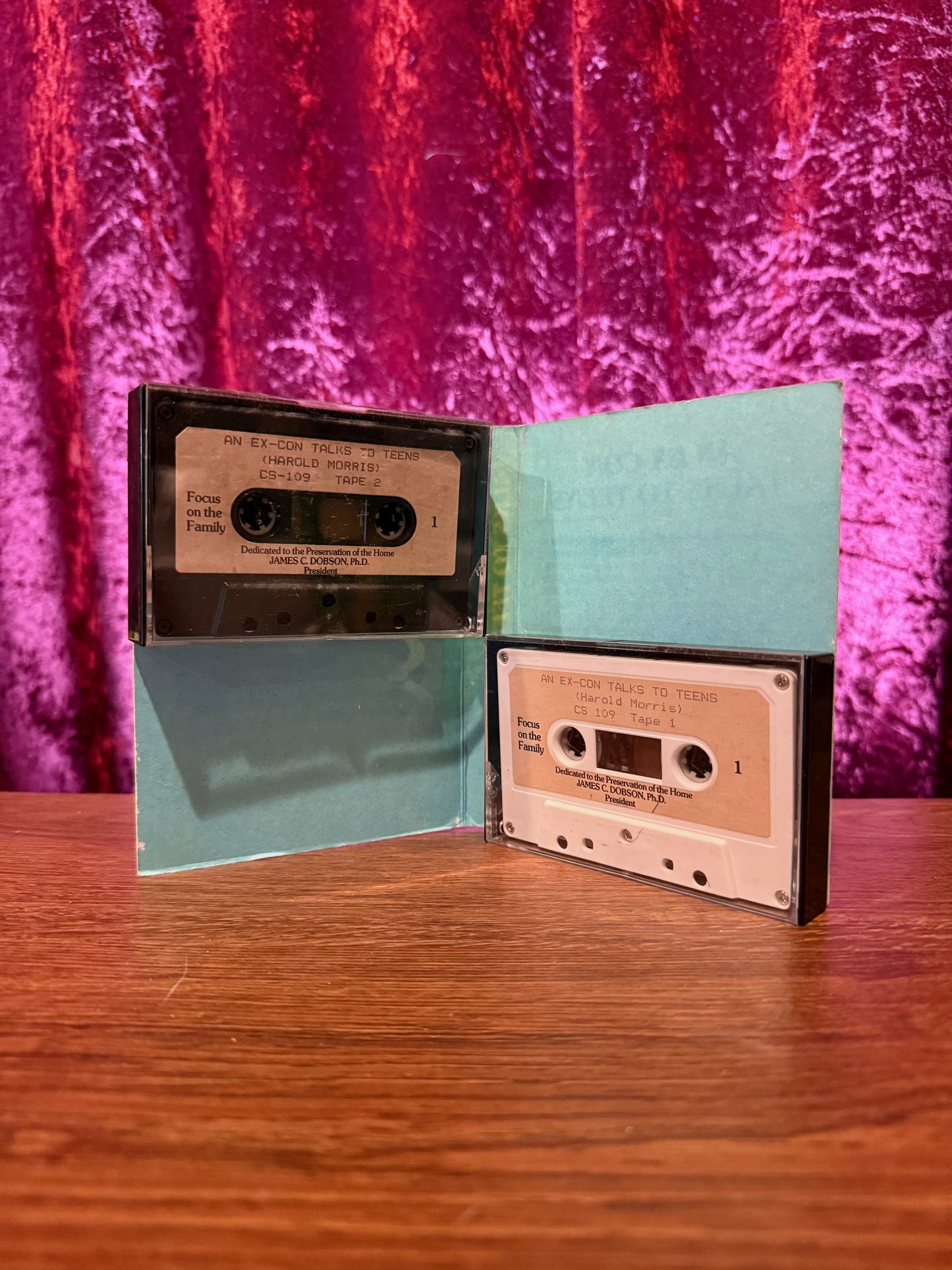 Cassette Tape - An Ex-Con Talks To Teens - Harold Morris - 1996
