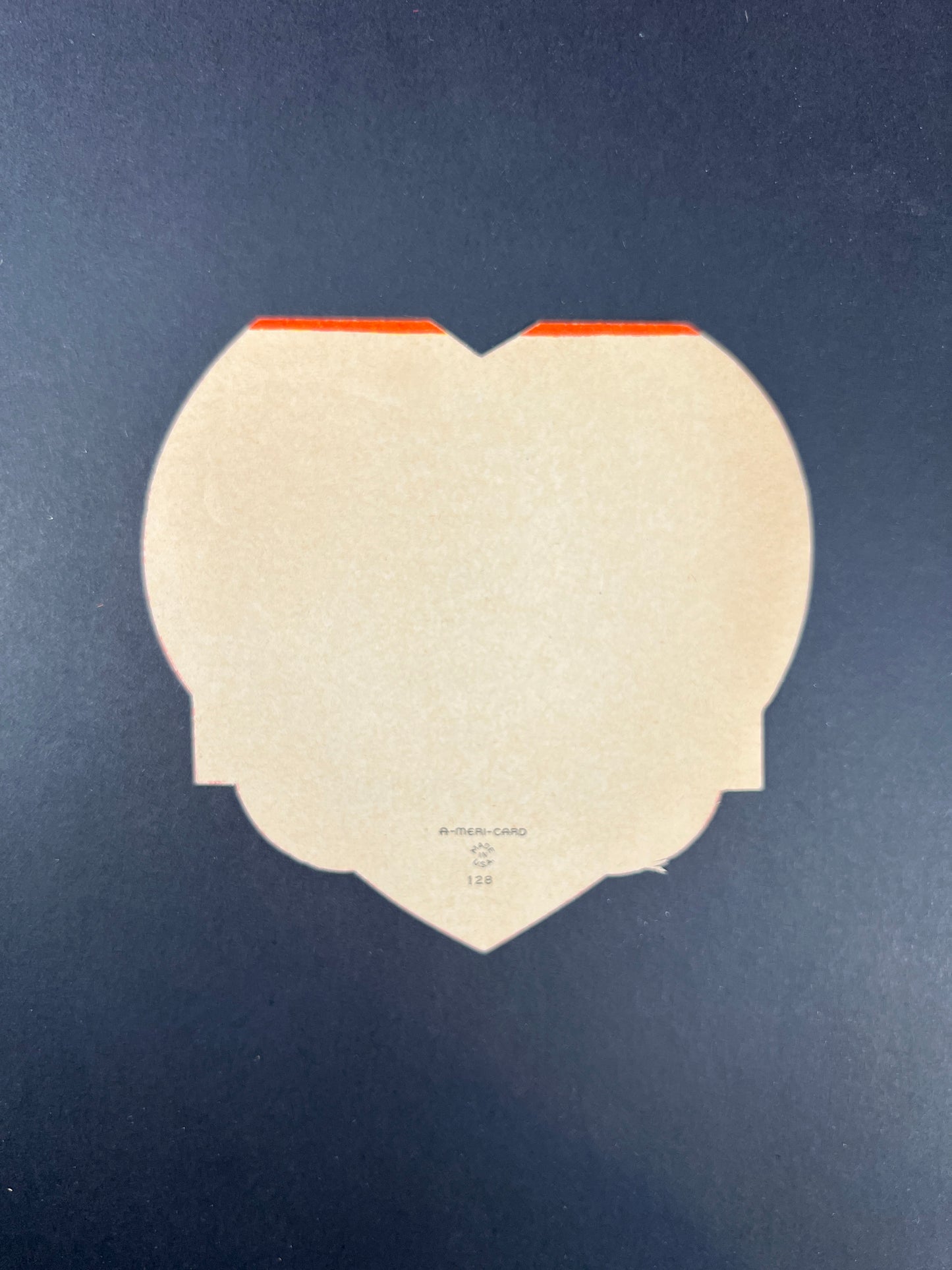 Vintage Ephemera - Valentine’s Day Card - You’re All Cut-Out - A-Meri-Card - USA