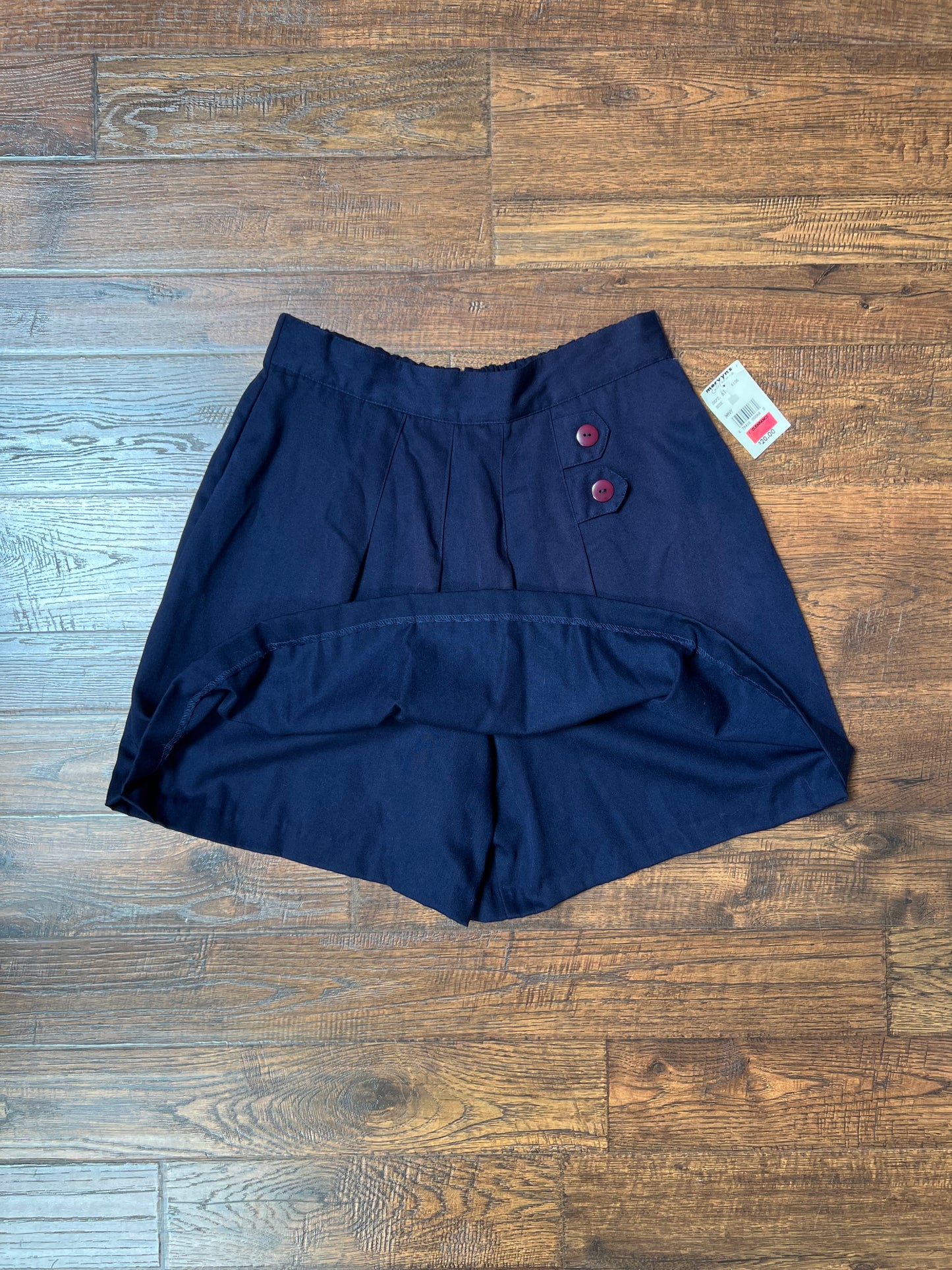 Vintage Clothing - Short Skort - Navy Blue - Stone Gear - Medium - Made In U.S.A.