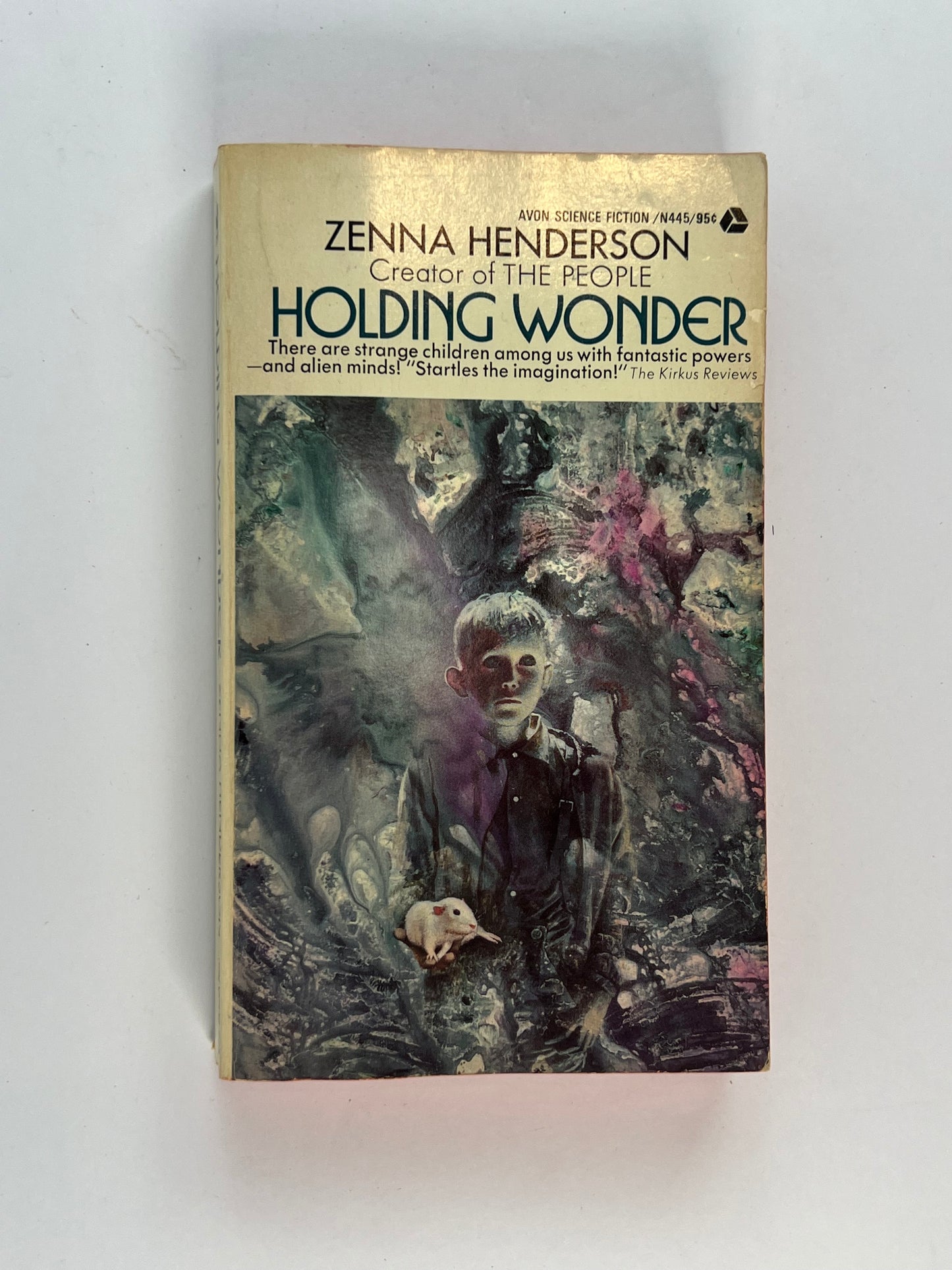 Vintage Paperback - Holding Wonder - Zenna Henderson - 1972 Avon Books