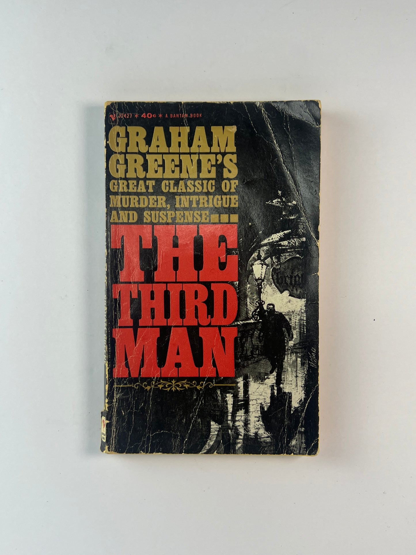 Vintage Paperback - The Third Man - Graham Greene - 1962 Bantam Book #J2427