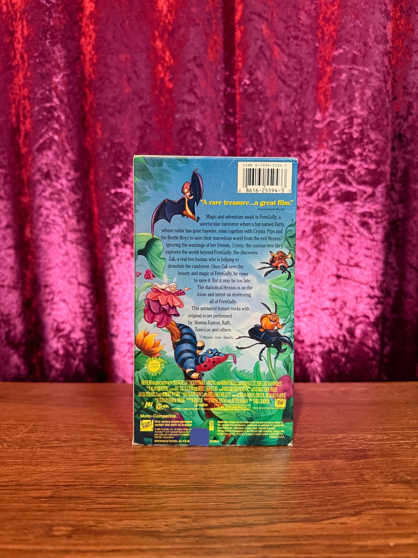 VHS - Fern Gully - 1992