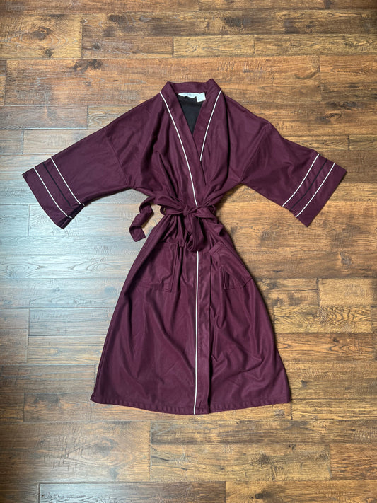 Vintage Clothing - House Robe - Maroon - Knightsbridge - OS