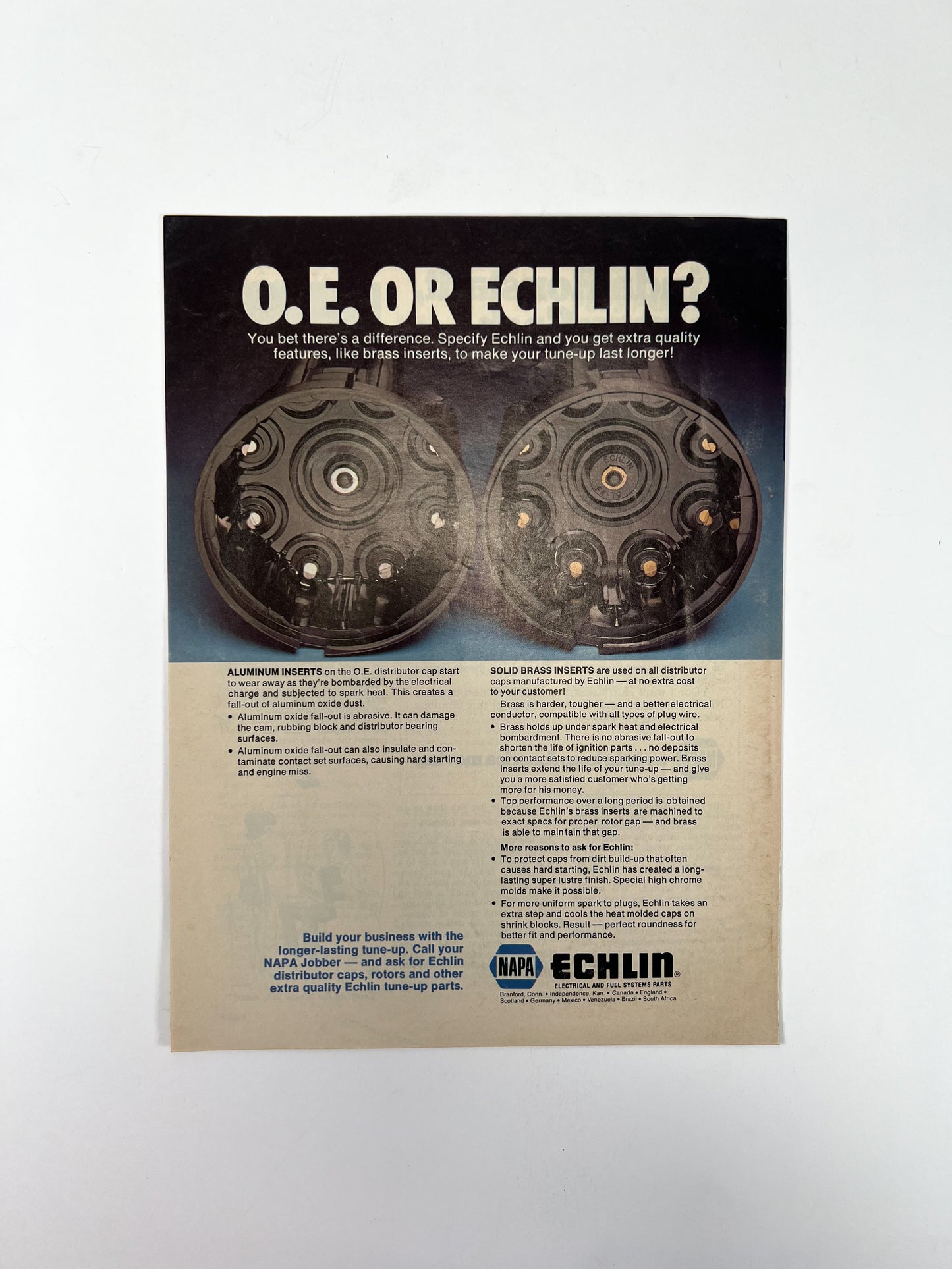 Vintage Ephemera - Magazine - Napa Parts & Pups - Greer Auto Parts - March 1978