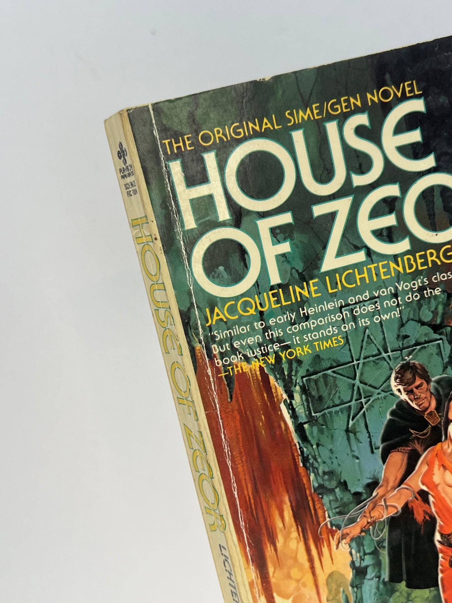 Vintage Paperback - House of Zeor - Jacqueline Lichtenberg - 1981 Playboy Paperbacks