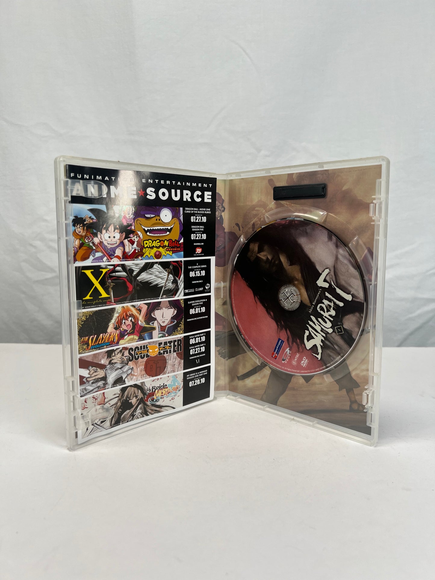 DVD - Samuai 7 - Volume 1 - Akira Kurosawa - English / Japanese - Funimation - 2004