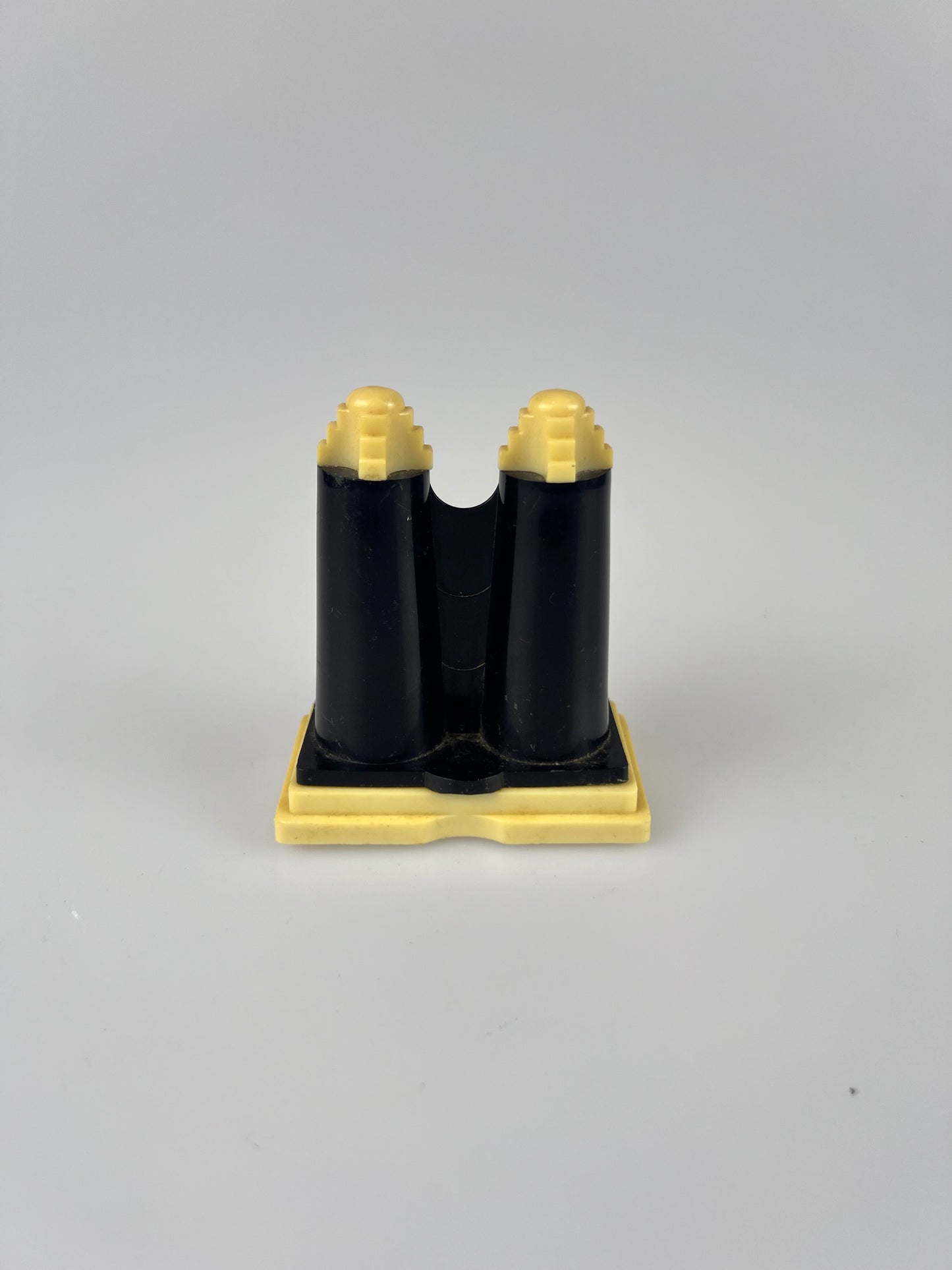 Vintage Art Deco Style Two-In-One Salt & Pepper Shakers