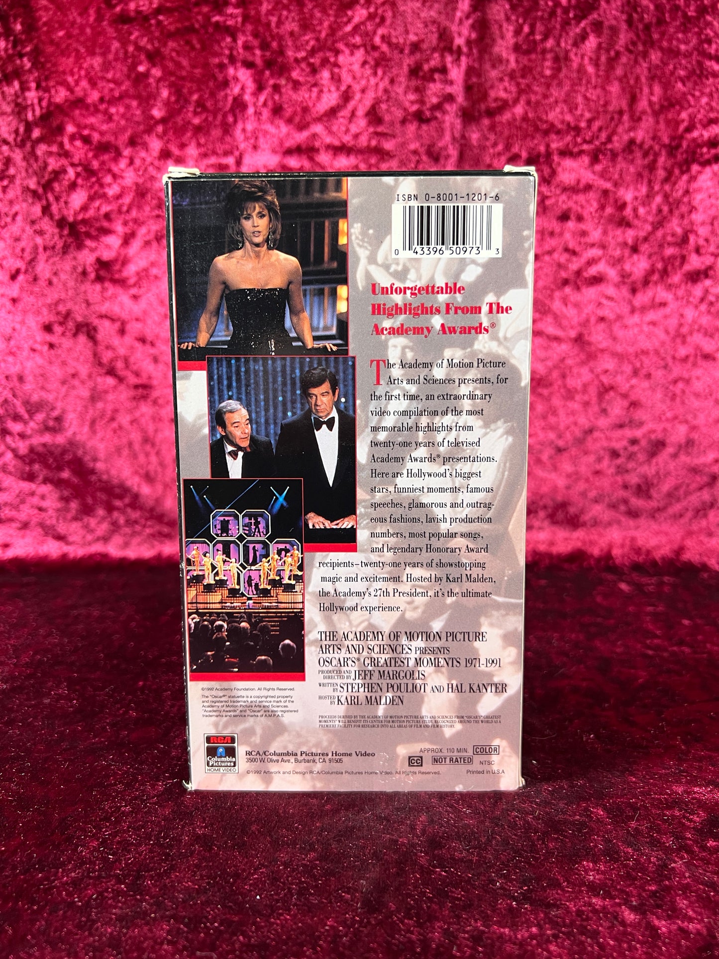 VHS - Oscar's Greatest Moments 1971 to 1991 - 1992