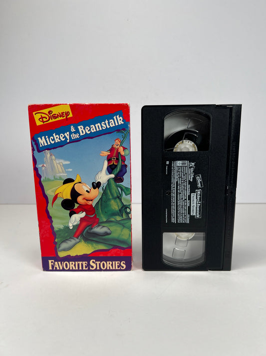 VHS - Disney Favorite Stores - Mickey & The Beanstalk - 1994