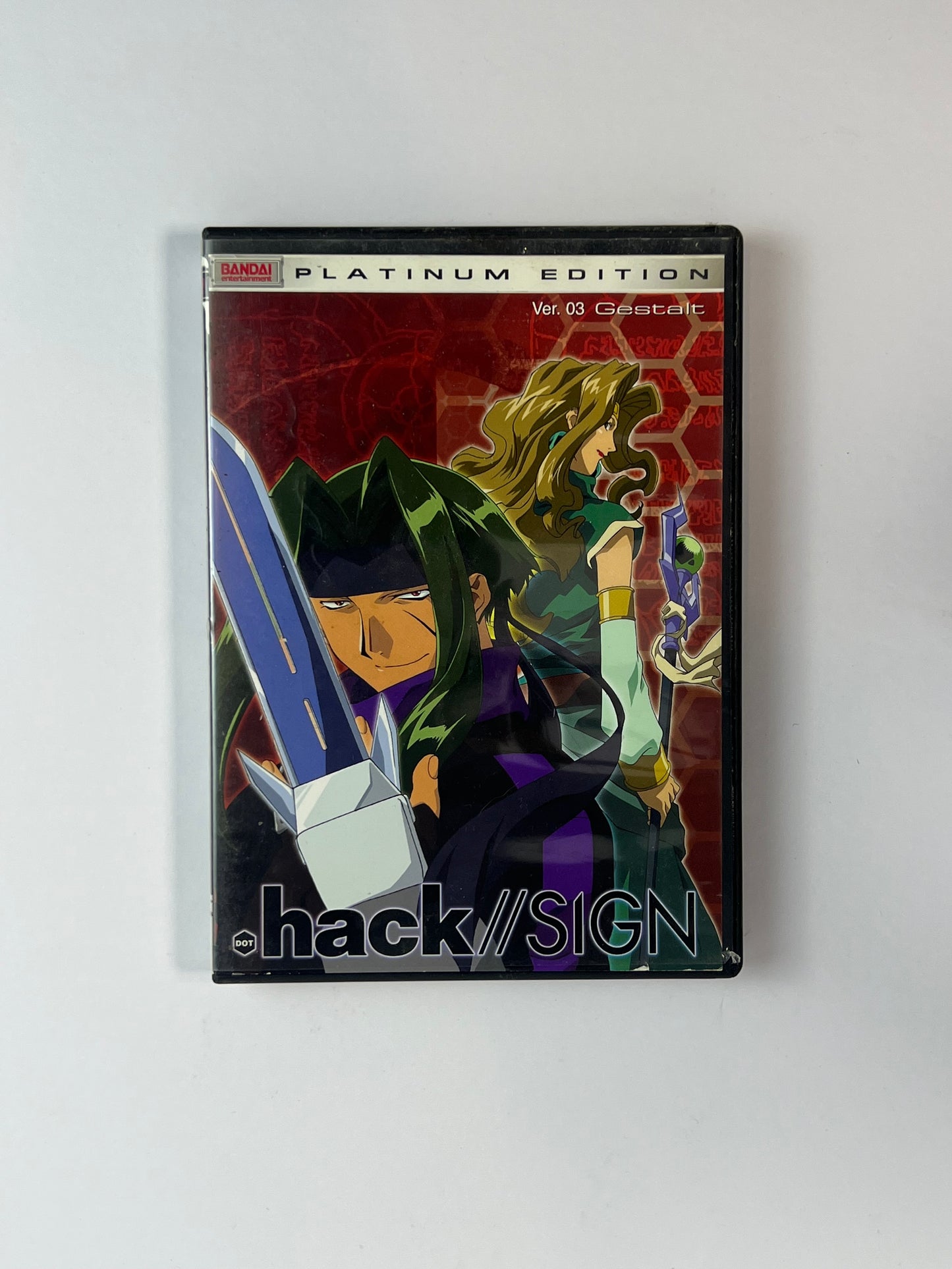 DVD - .hack// SIGN - Volume 3: Gestalt - English / Japanese - Bandai Entertainment - 2003 (Copy)