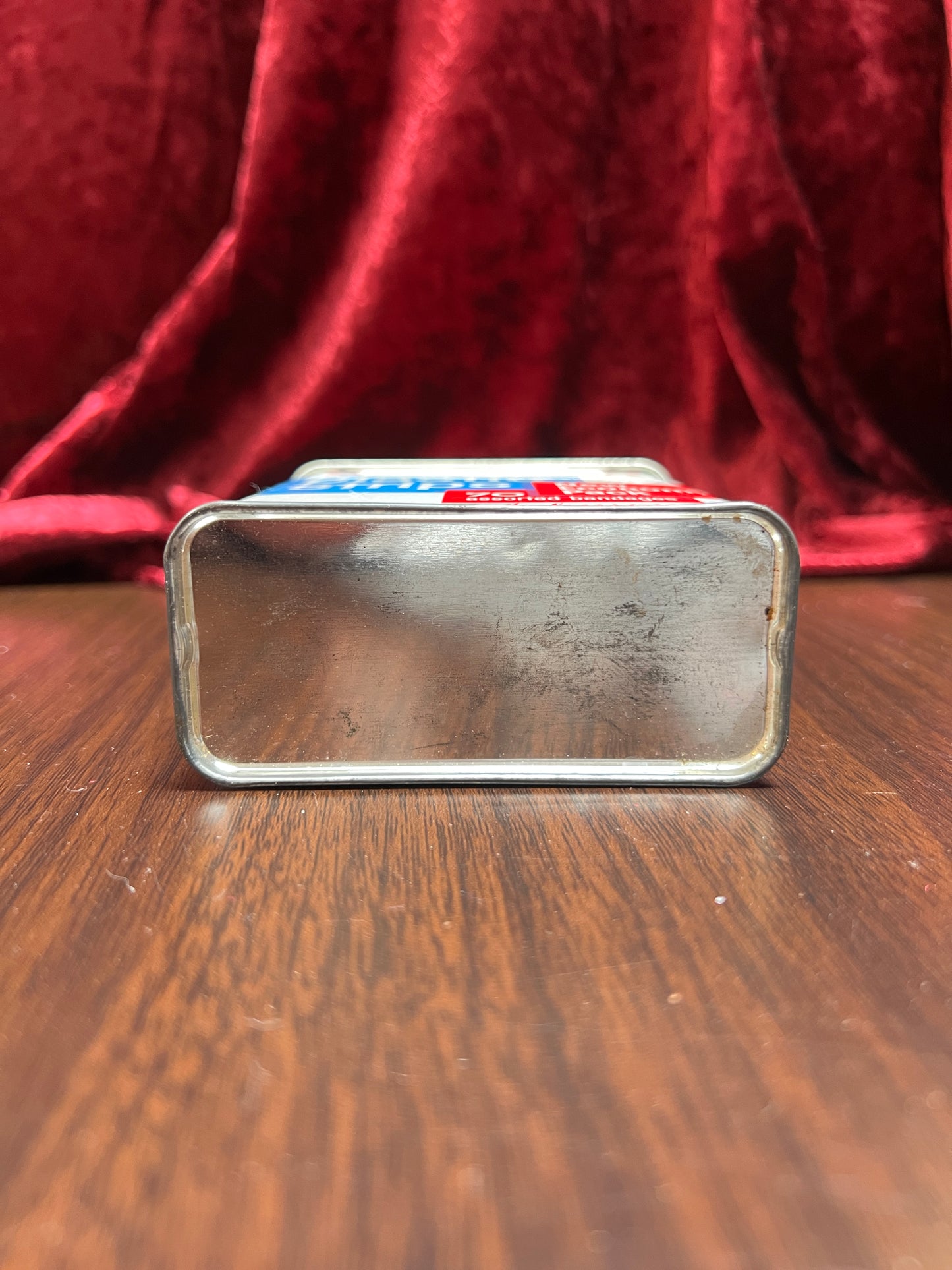 Vintage Advertisement - Metal Storage Tin - Band-Aid Brand - Johnson & Johnson