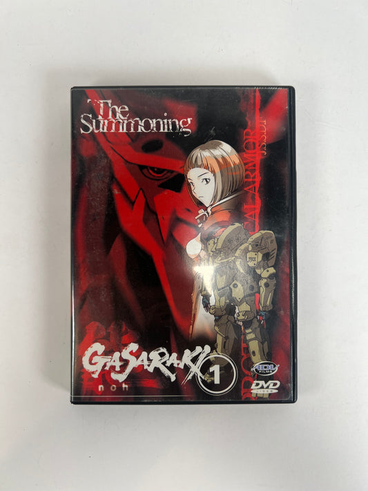 DVD - Gasaraki - Volume 1: The Summoning - English / Japanese - ADV Films - 2000