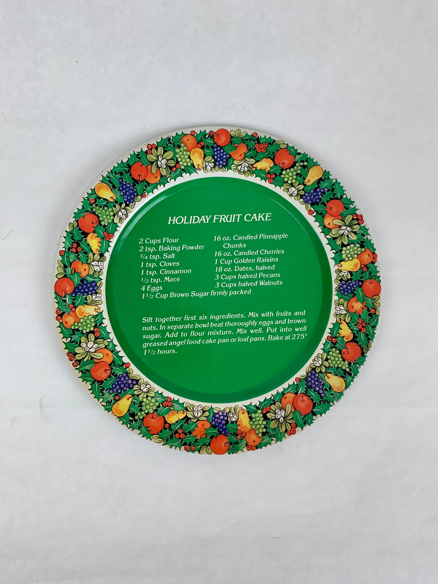 House of Lloyd Holiday Recipe Metal Cookie Trays - Set of 3