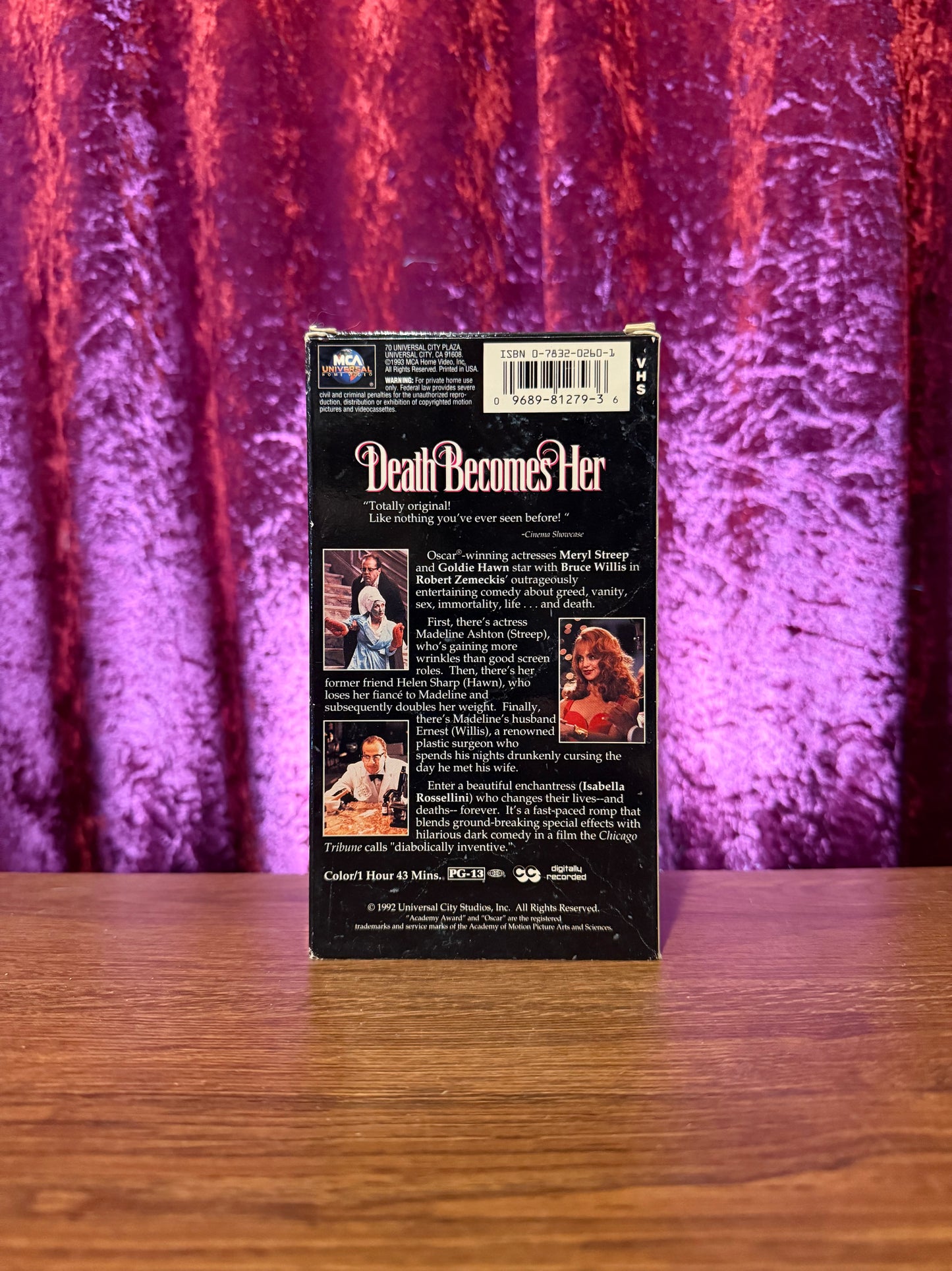 VHS - Death Becomes Her - 1992