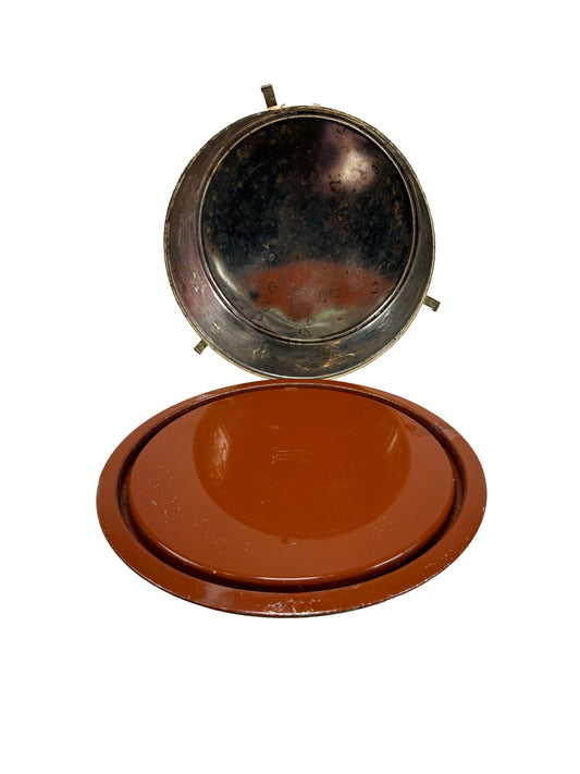 Vintage Kitchen - Decoware Metal Cake Carrier - Mid Century Decor