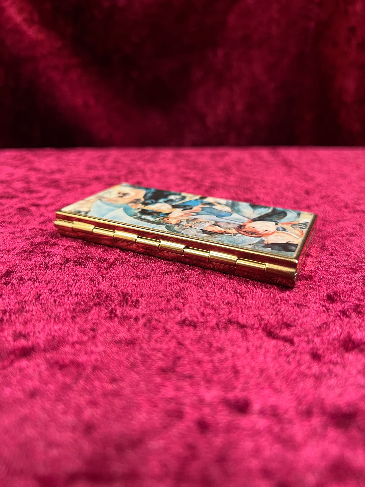 Vintage Vanity - Weekly 7-Day Pill Box - The Umbrellas by Renoir