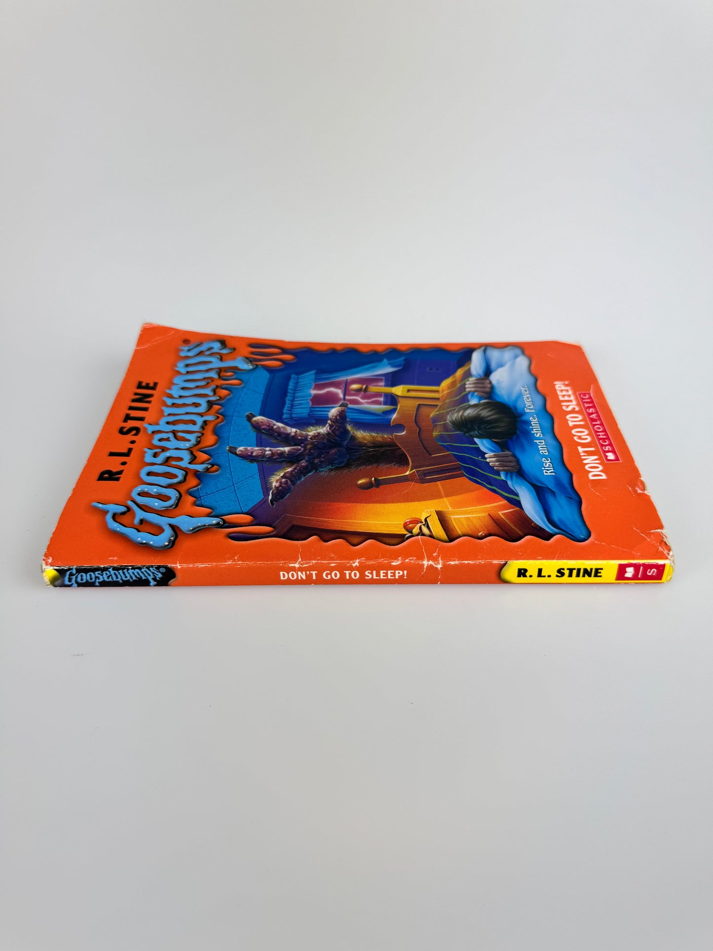 Vintage Horror Paperback - Goosebumps Don't Go To Sleep & Vampire Breath - Set of 2 - R.L. Stine