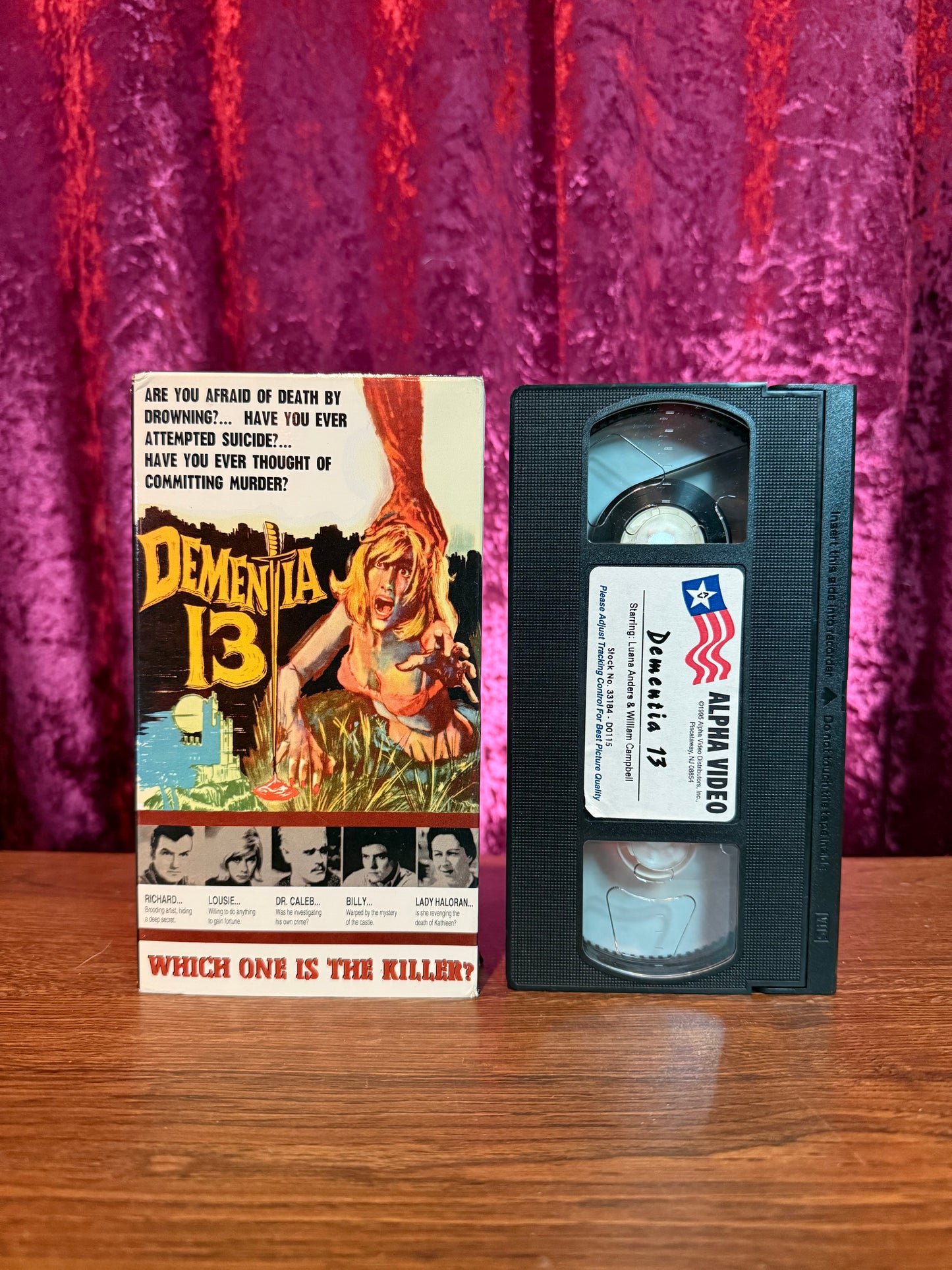 VHS - Dementia 13 - 1963