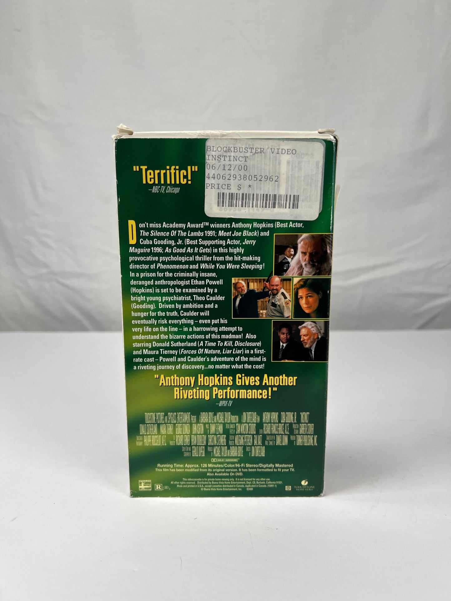 VHS - Instinct - 1999