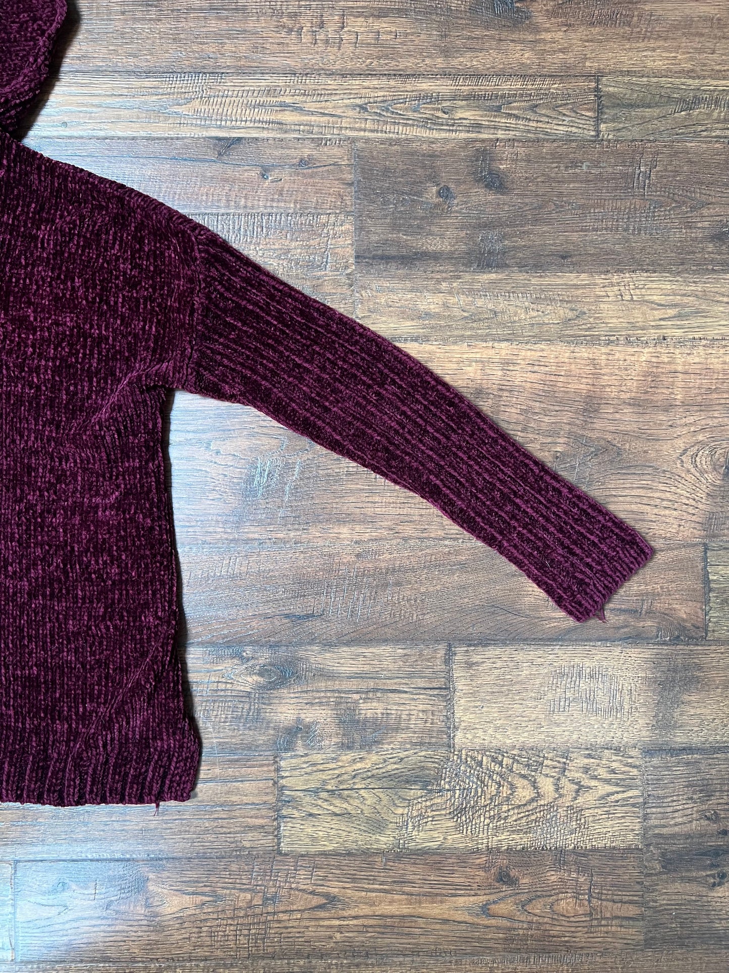 Clothing - Knit Pullover Hooded Sweatshirt - Maroon - Medium - Almost Famous