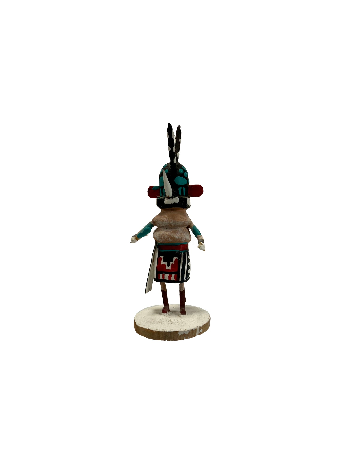 Vintage Kachina Doll - 3.5" Tall Hopi Miniature - Hand Painted by Gordon Crook