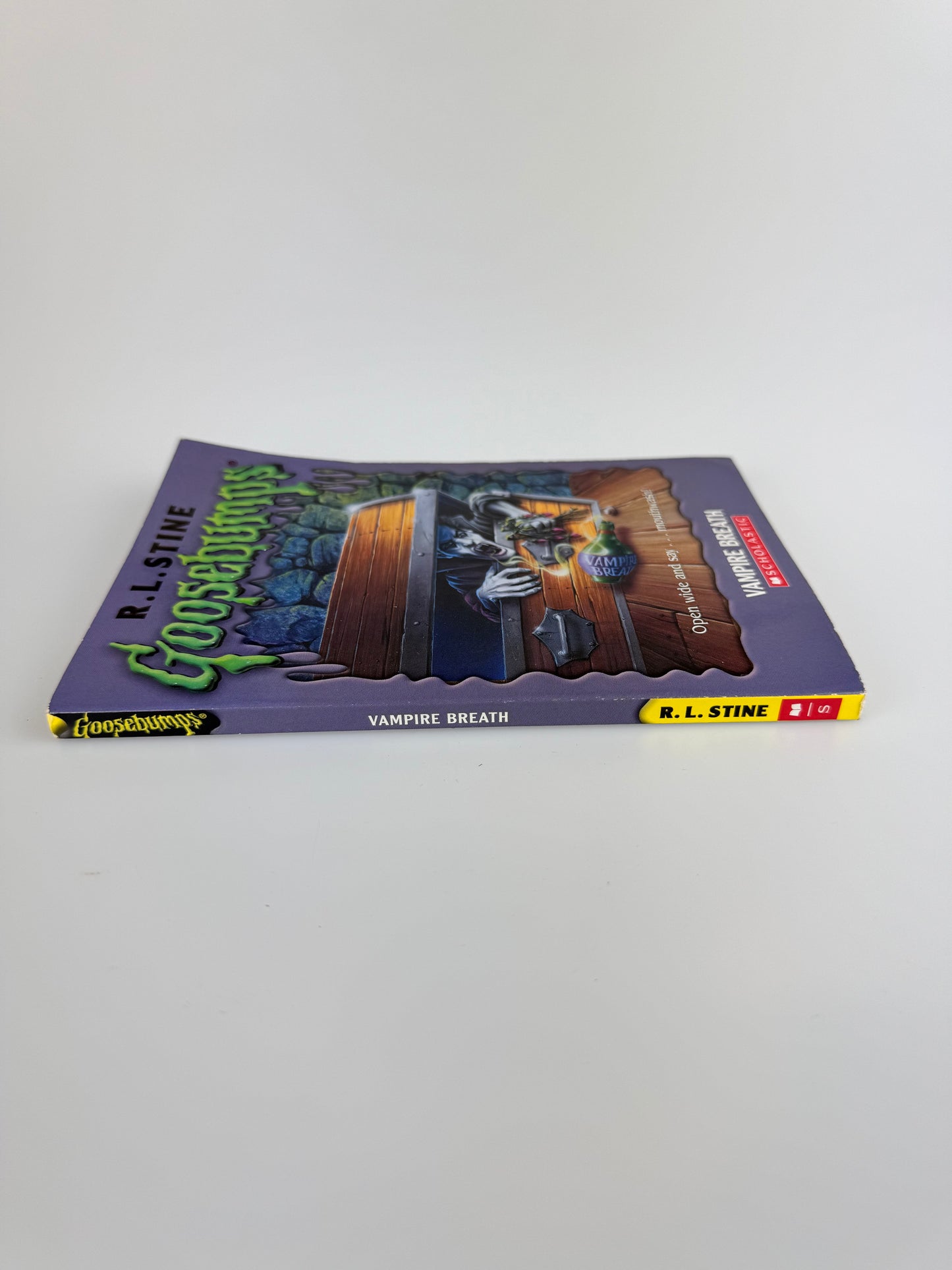 Vintage Horror Paperback - Goosebumps Don't Go To Sleep & Vampire Breath - Set of 2 - R.L. Stine