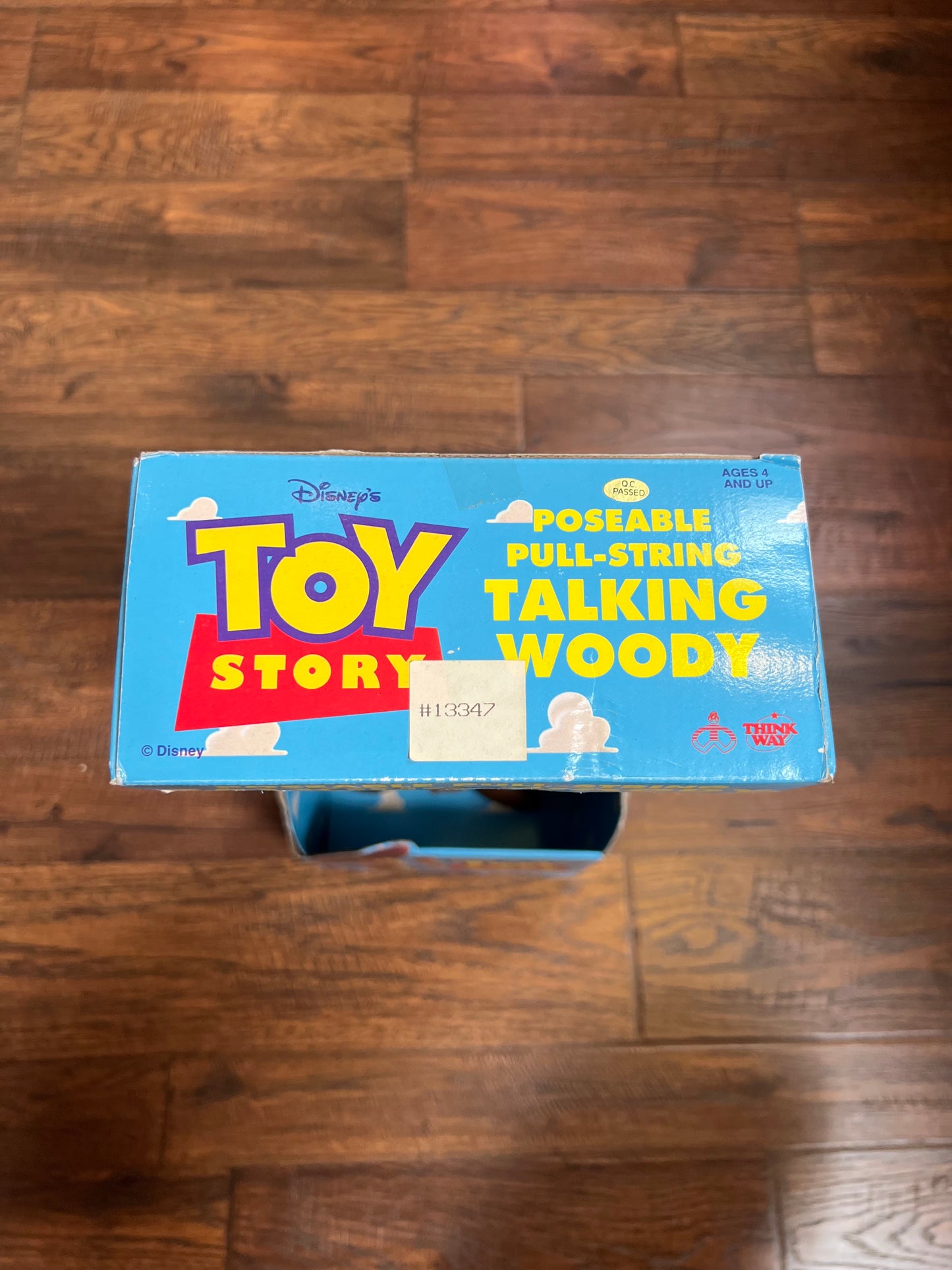 Vintage Collectibles - Poseable Pull String Talking Woody - Toy Story - New In Box