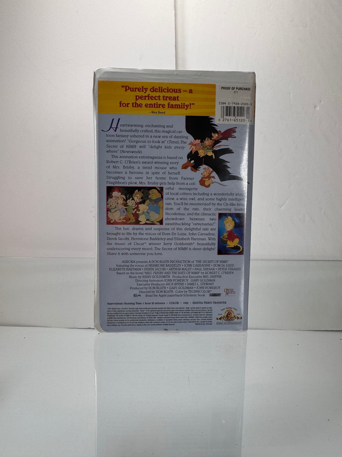VHS - The Secret of Nimh - 1982
