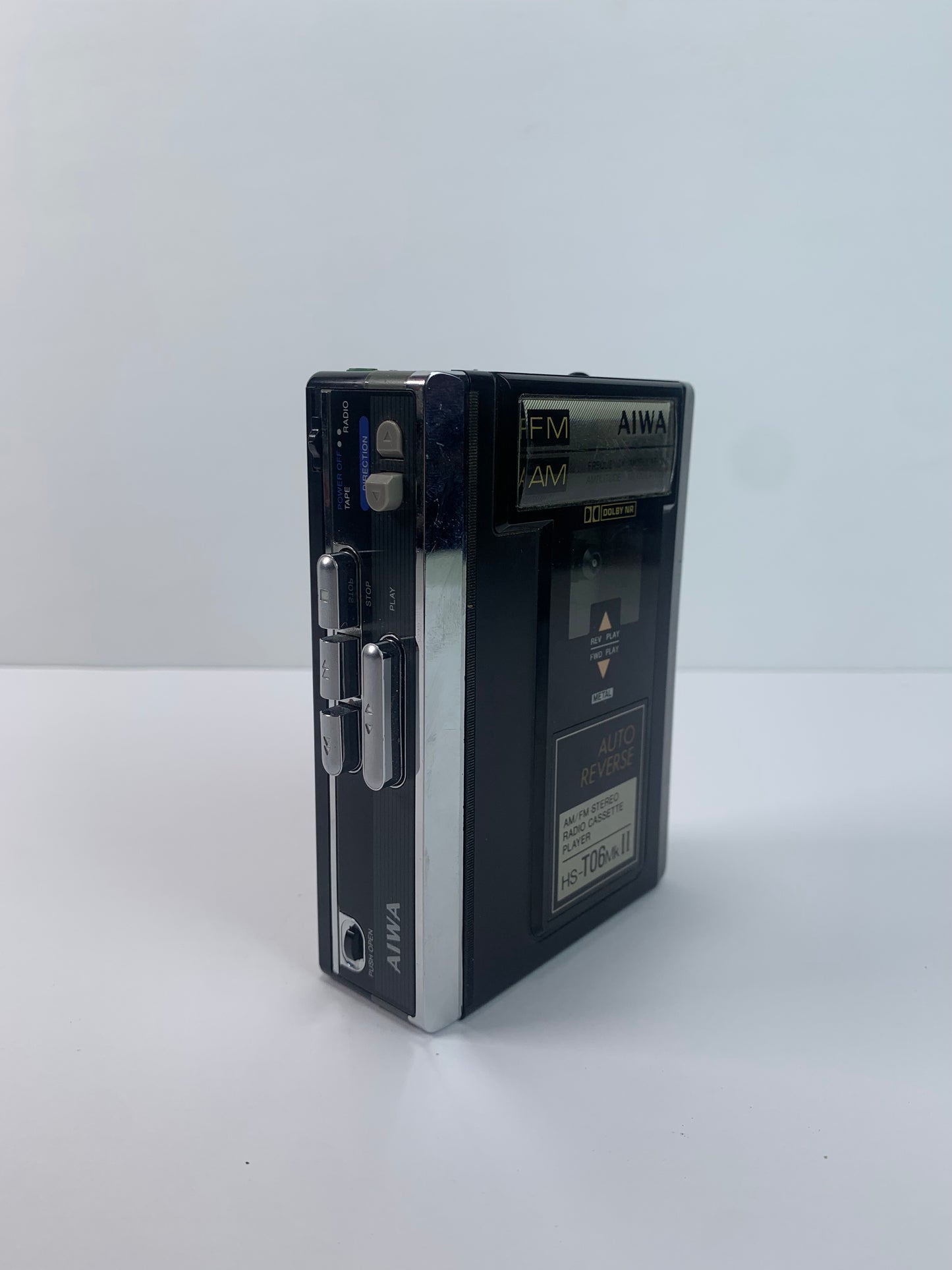 Vintage Electronics - AM/FM Stereo Radio - Cassette Player - AIWA - HS-T06 MKII