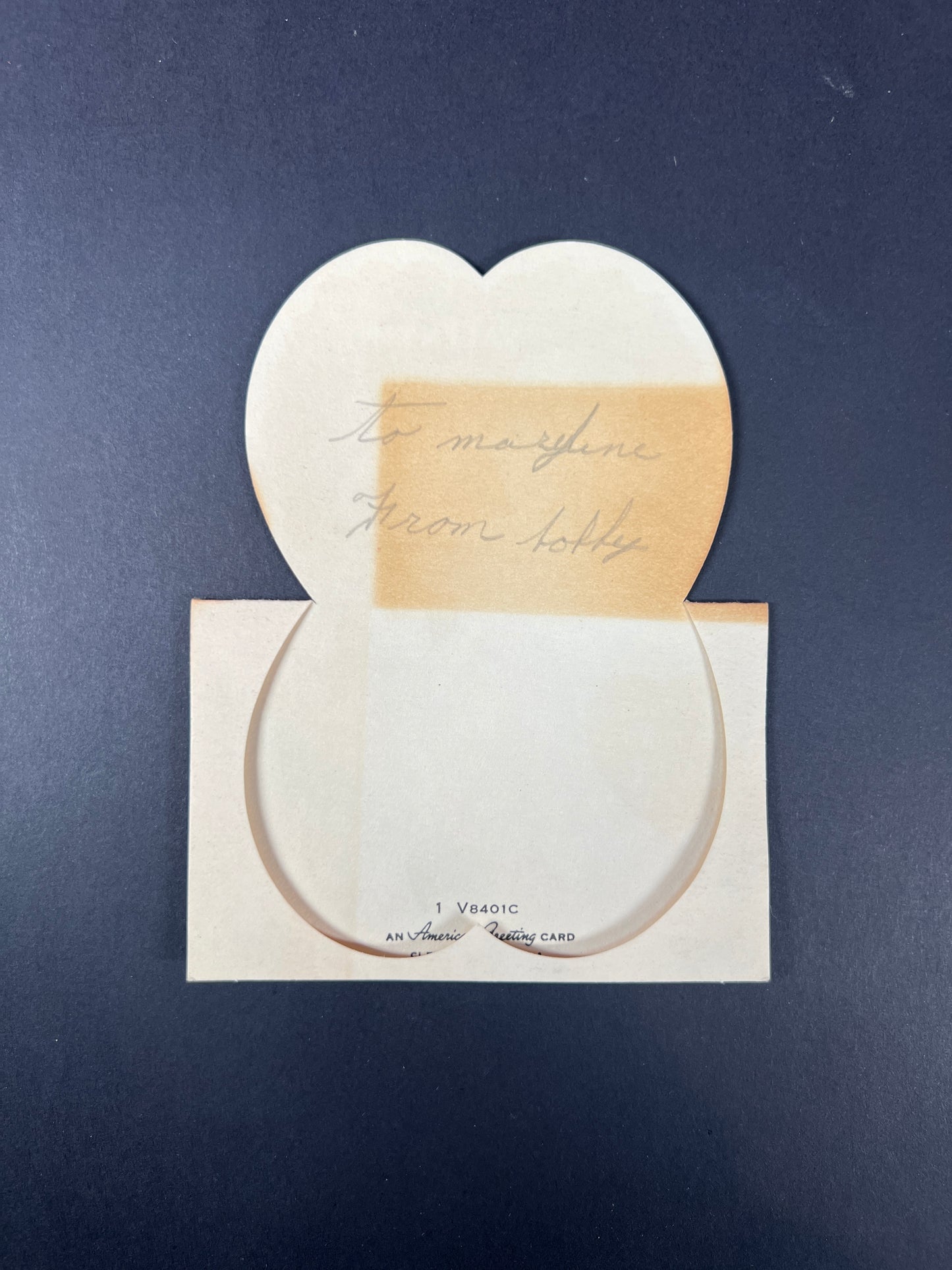 Vintage Ephemera - Valentine’s Day Card - An’ That Ain’t No Bull - American Greeting Card