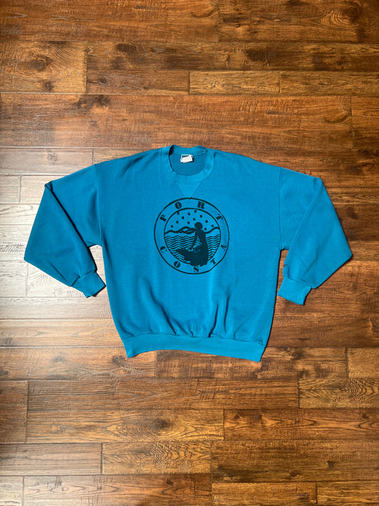 Vintage Clothing - Crewneck Pullover Sweatshirt - Port Costa Talent Show 2000 - X-Large