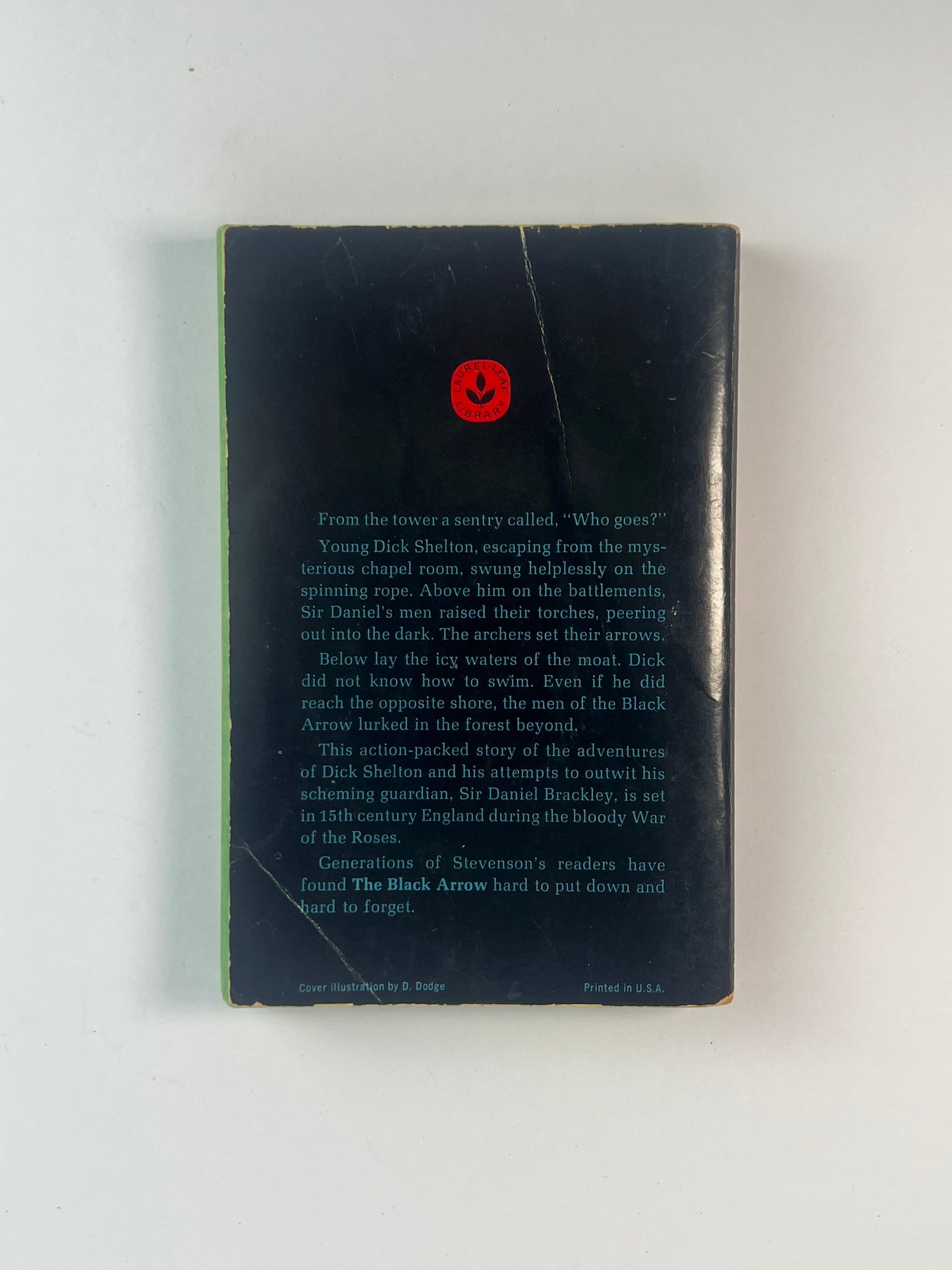 Vintage Paperback - The Black Arrow - Robert Louis Stevenson - 1964