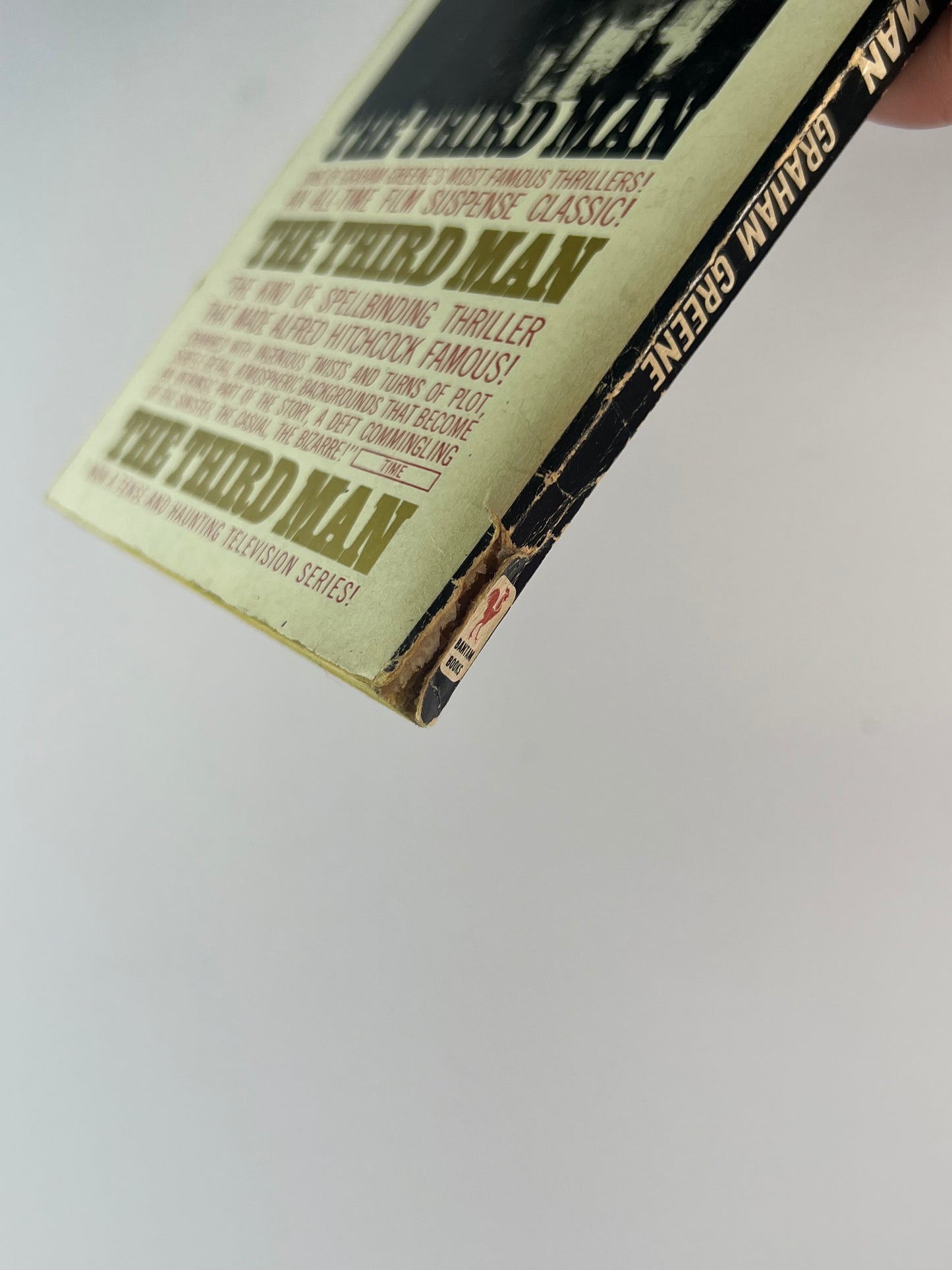 Vintage Paperback - The Third Man - Graham Greene - 1962 Bantam Book #J2427
