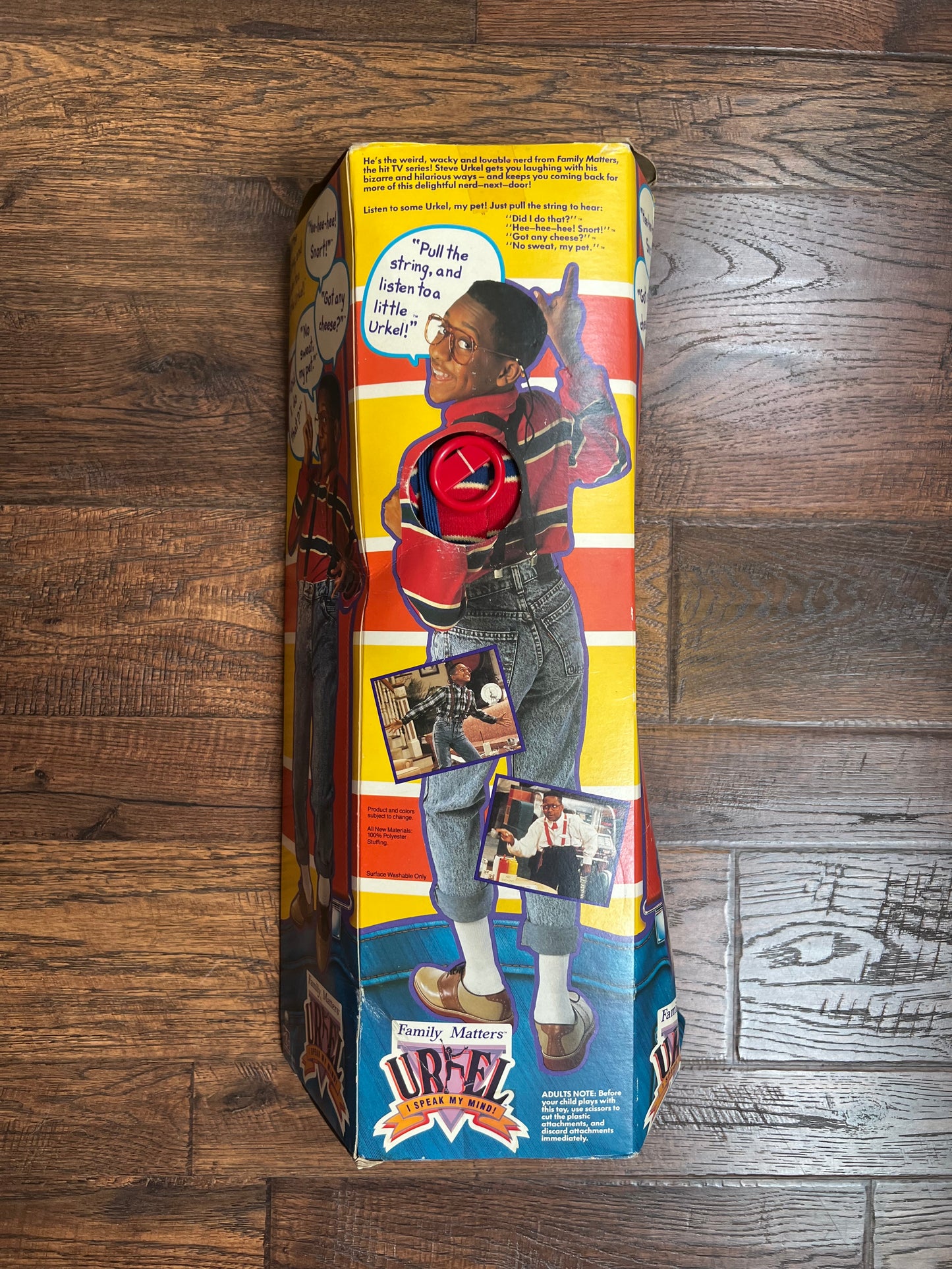 Vintage Collectibles - Family Matters Urkel Pull String Doll - Hasbro - 1991
