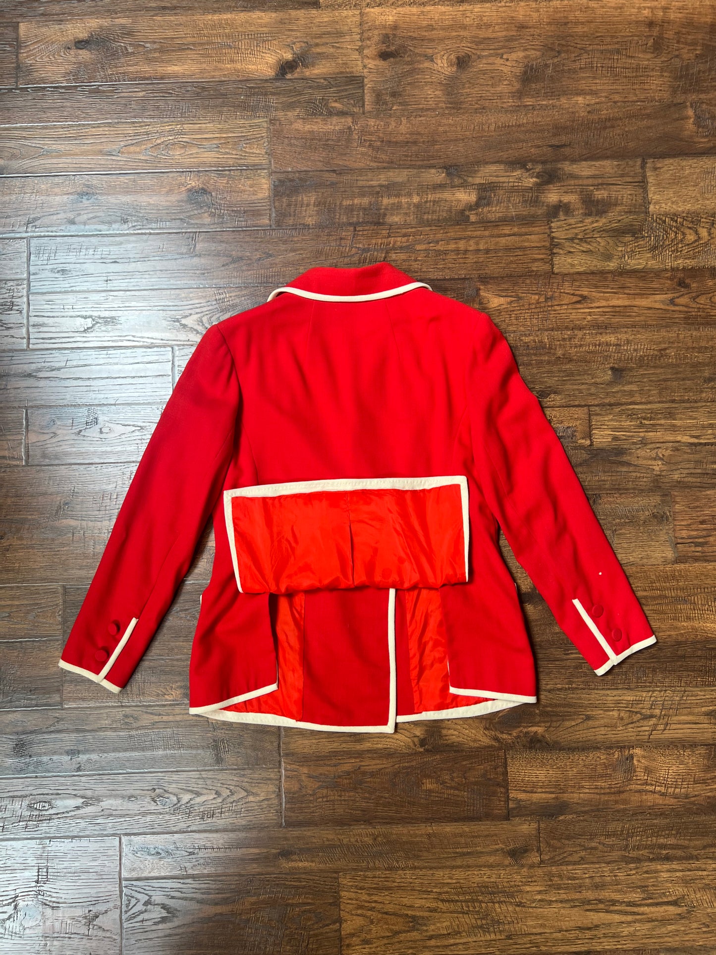 Vintage Clothing - Blazer Jacket - Ringleader Red - Medium - Josef T Barry from Shields