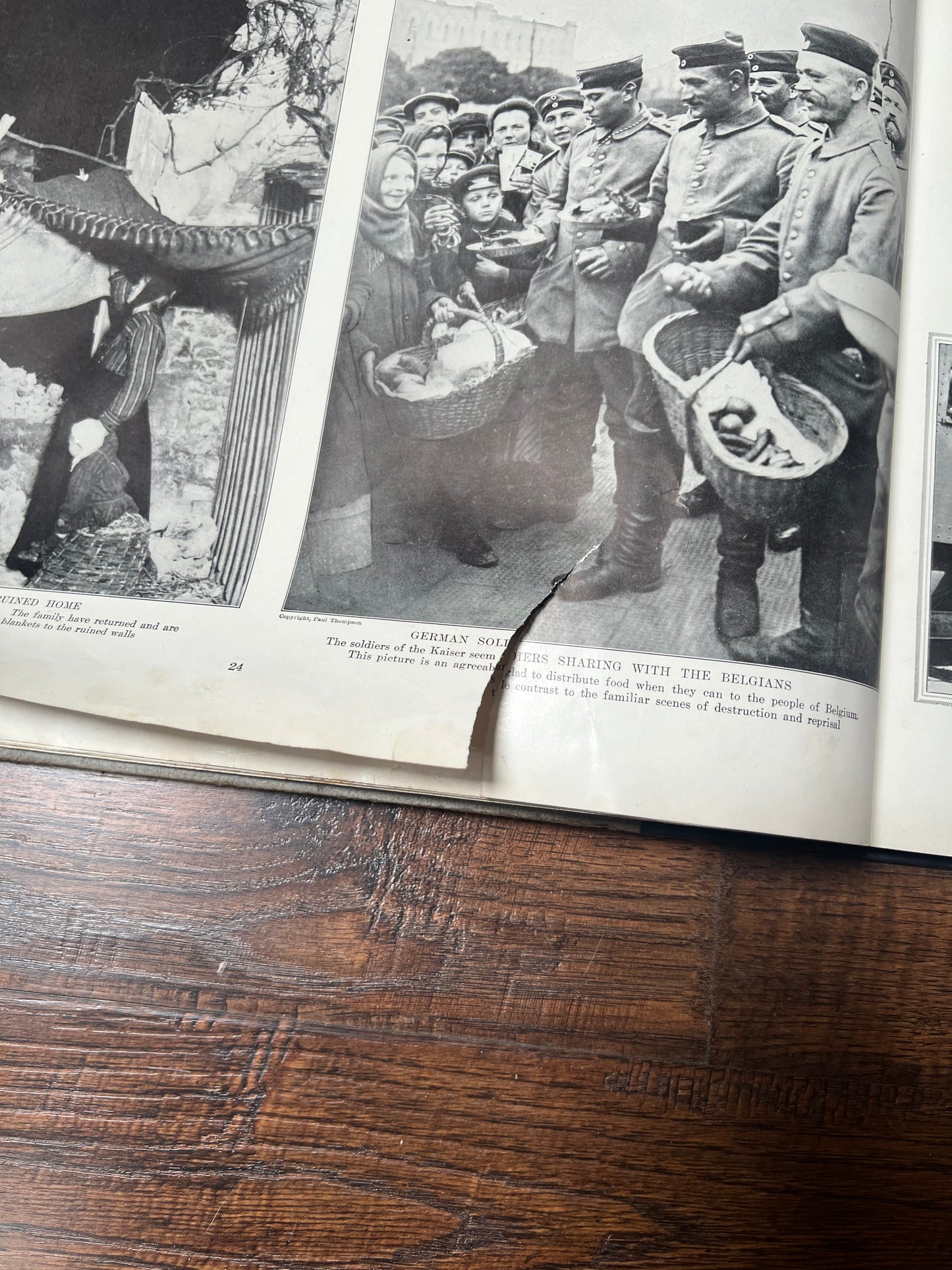 Antique Book - Collier’s Photographic History of the European War - 1915