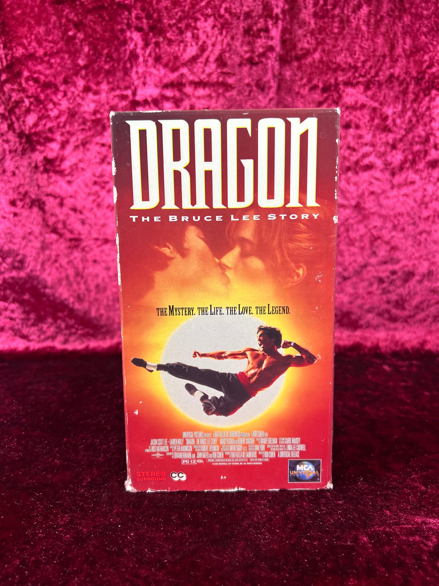 VHS - Dragon: The Bruce Lee Story - 1993