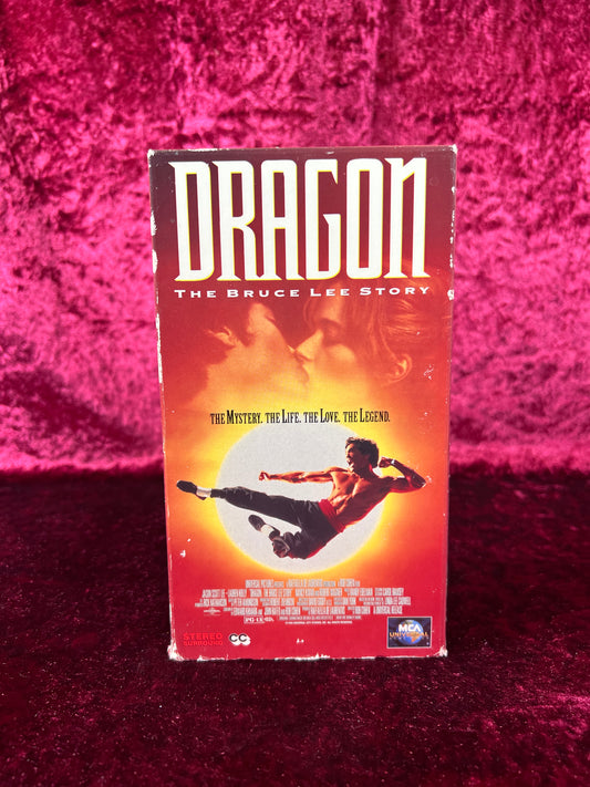 VHS - Dragon: The Bruce Lee Story - 1993