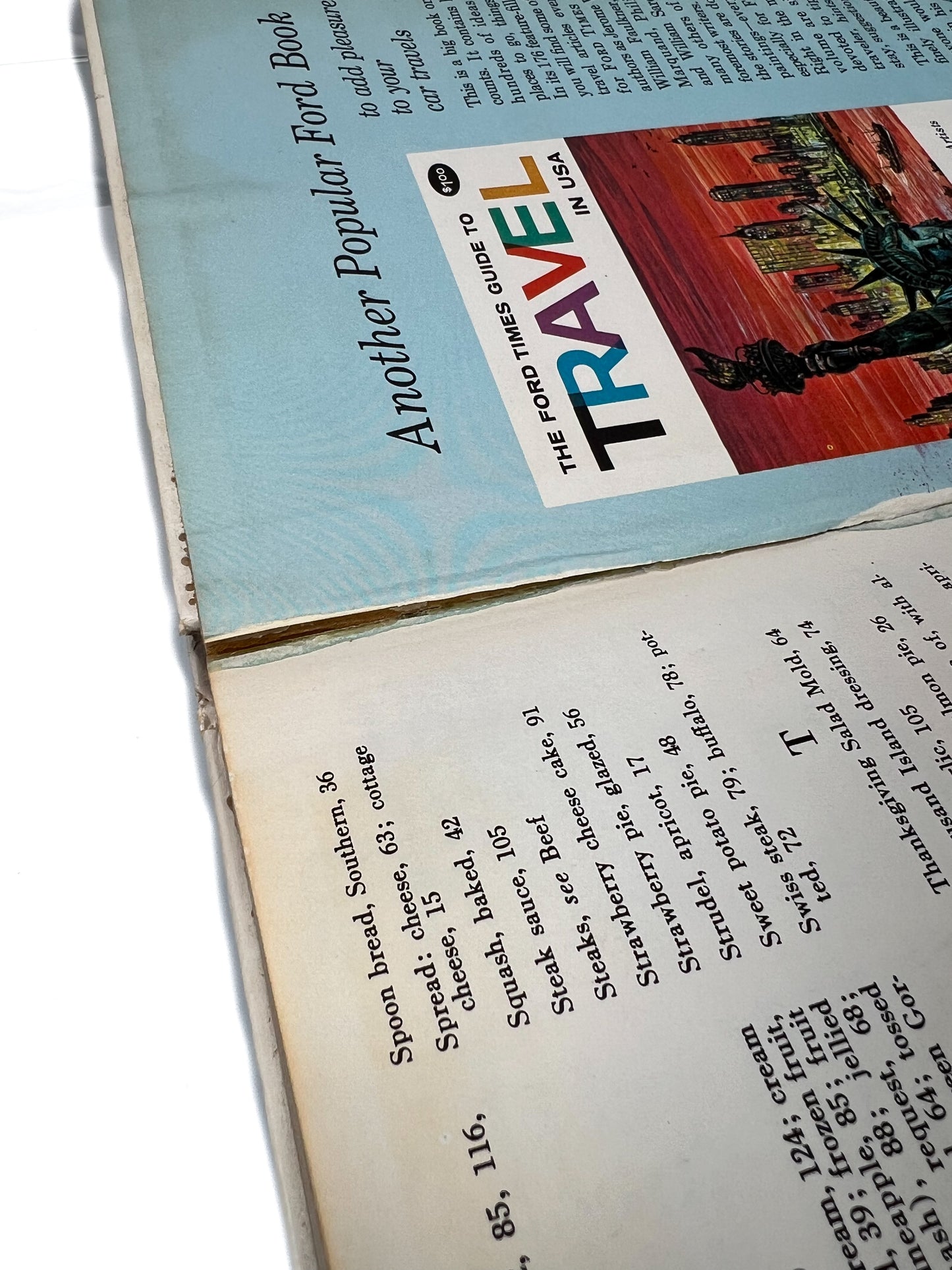 Vintage Cookbook - The New Ford Treasury of Favorite Recipes from Famous Restaurants - 1963 Ford Motor Company